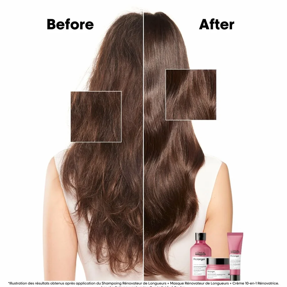 L'OREAL PROFESSIONNEL Pro Longer Rénovateur de Longueurs Cheveux Longs Cassants Hydrate Protège Casse