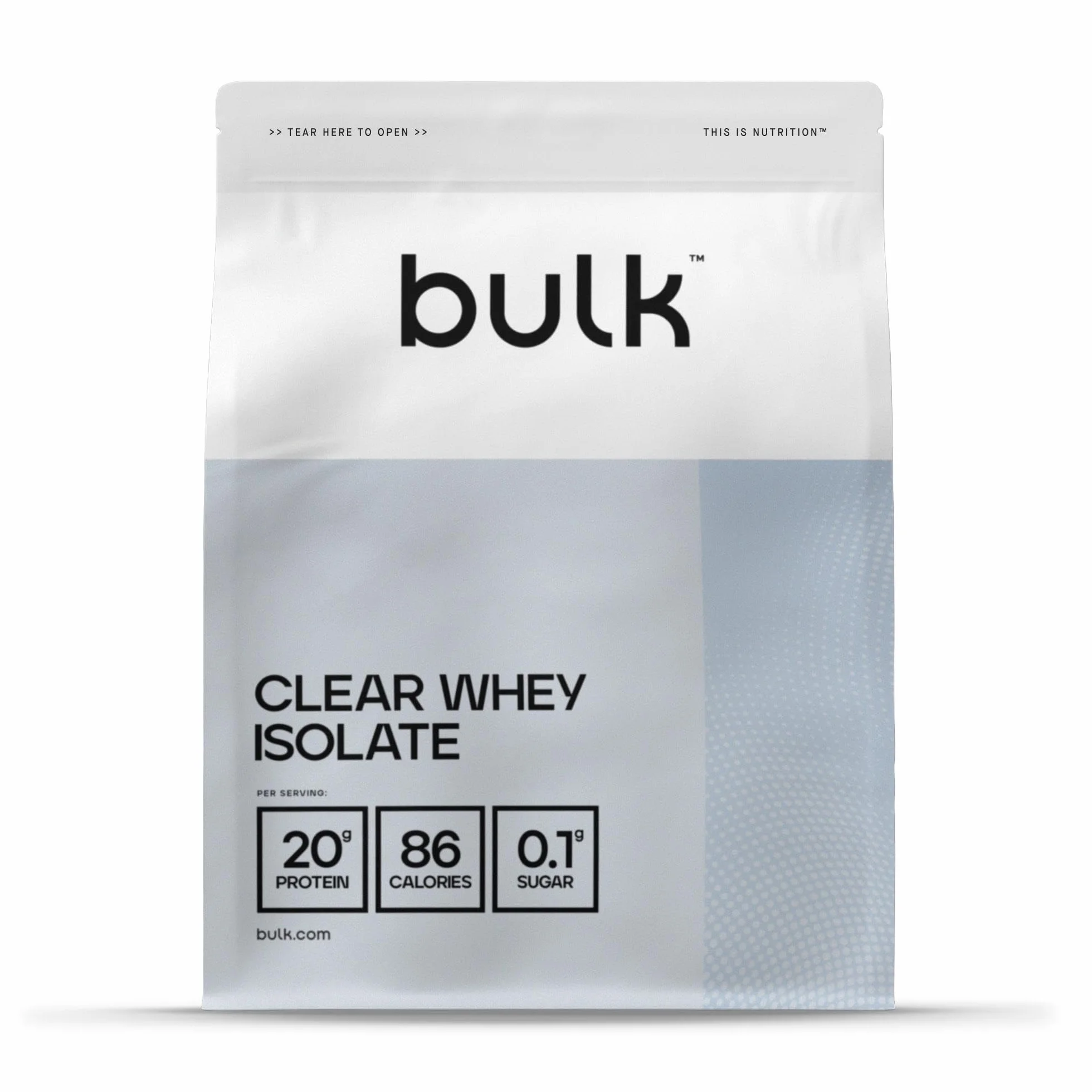 Clear Whey Isolate Pomme & Cassis 500g 20g protéines rapide faible sucre Shake protéiné léger fruité