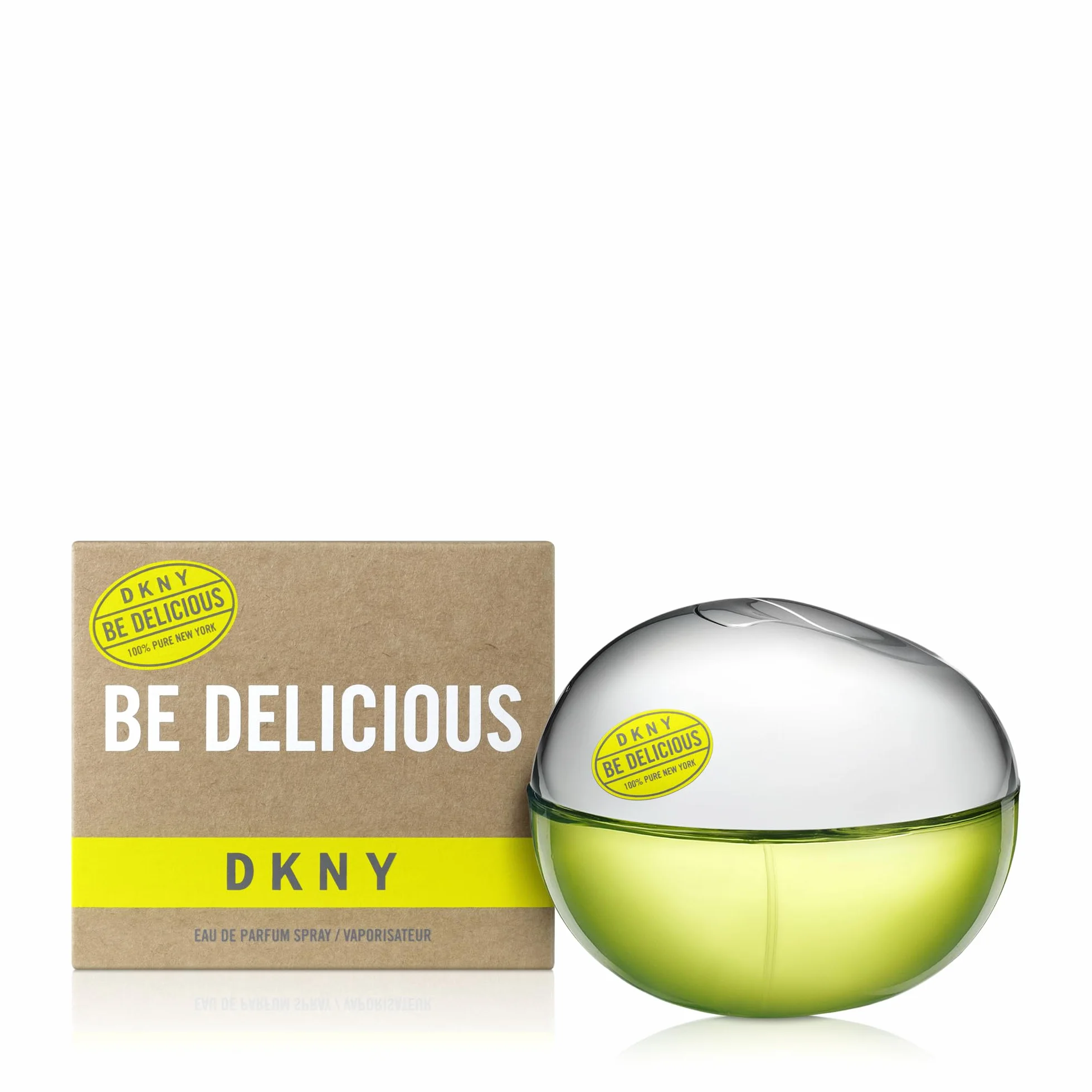 DKNY Be Delicious 100% Pure New York, Eau de Parfum, Parfum Floral, 100 ml