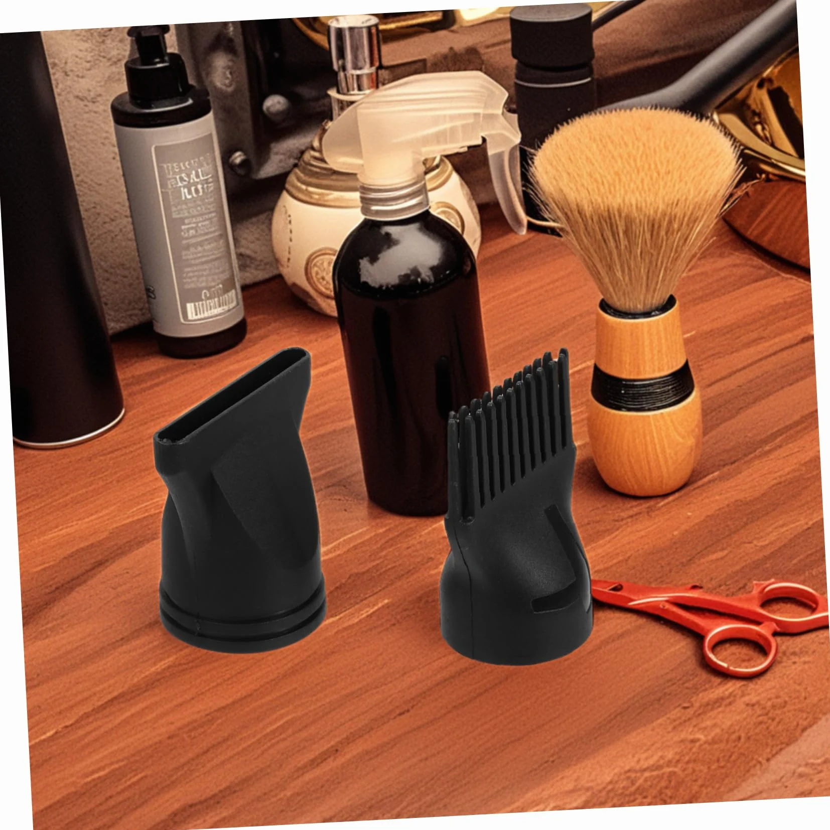 LIFKOME Lot de 2 embouts concentrateurs pour sèche-cheveux, sèche-cheveux, embout de rechange, concentrateur étroit, embout de coiffage résistant à la chaleur pour différentes exigences de coiffure