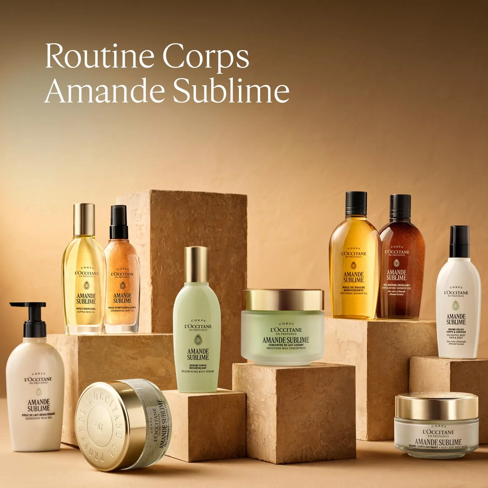 L'OCCITANE Crème Mains Amande Sublime 30 ml Texture légère