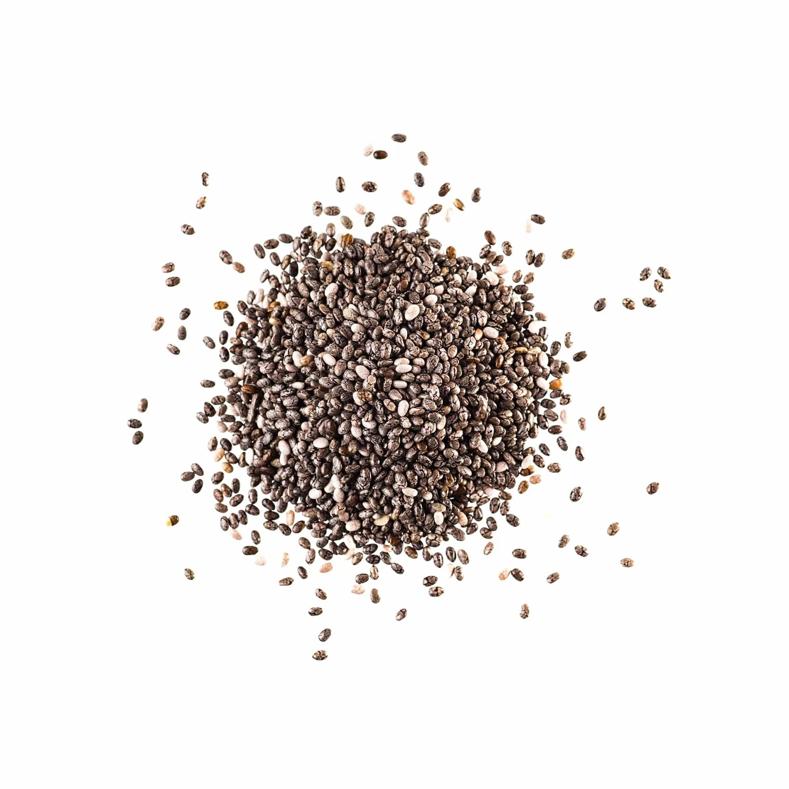 Graines de Chia Bio 1KG Salvia Hispanica Protéines Oméga 3 Fibres