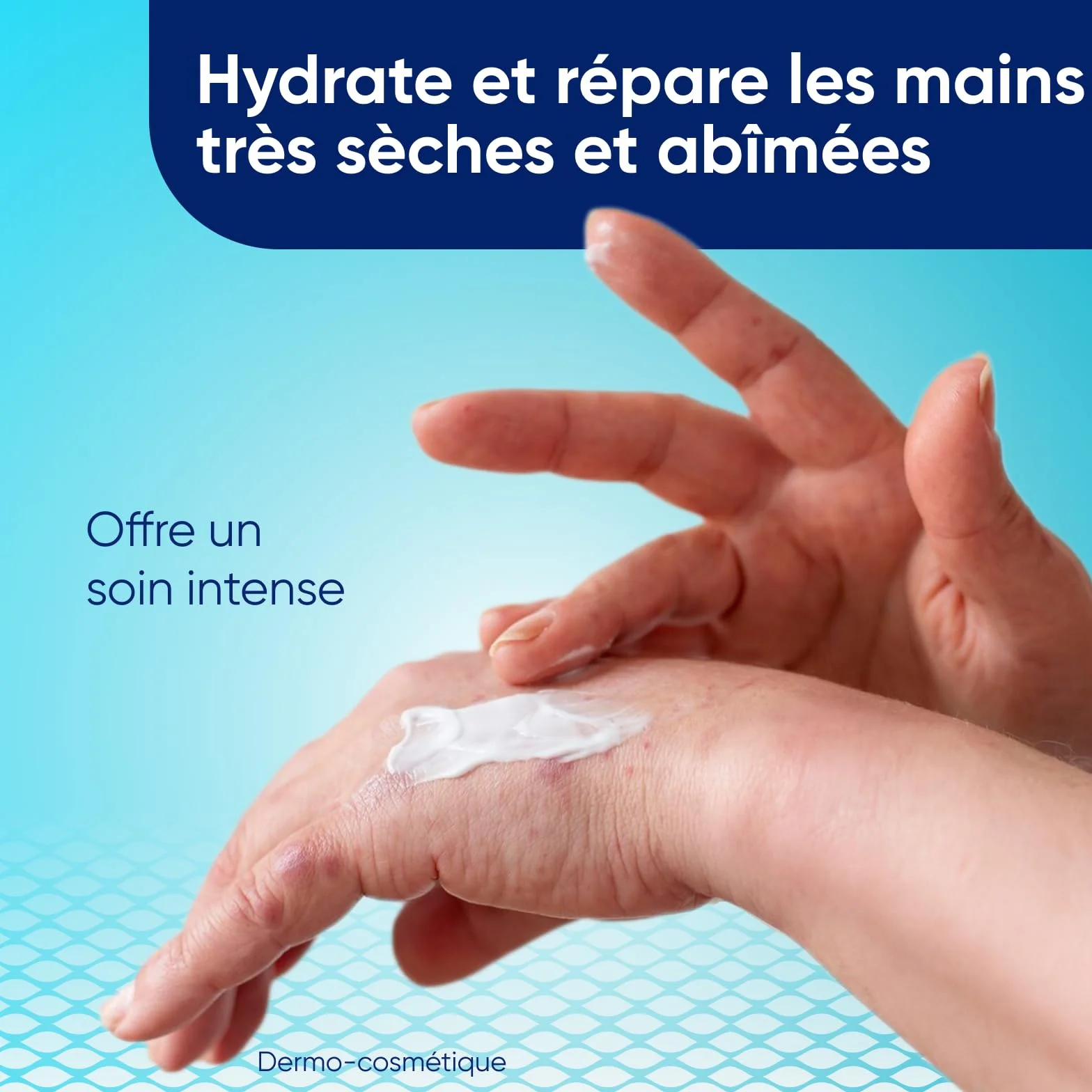 BepanthenDerma Crème mains réparatrice Intense 3x50ml Peaux très sèches au beurre de karité et huile d'argan