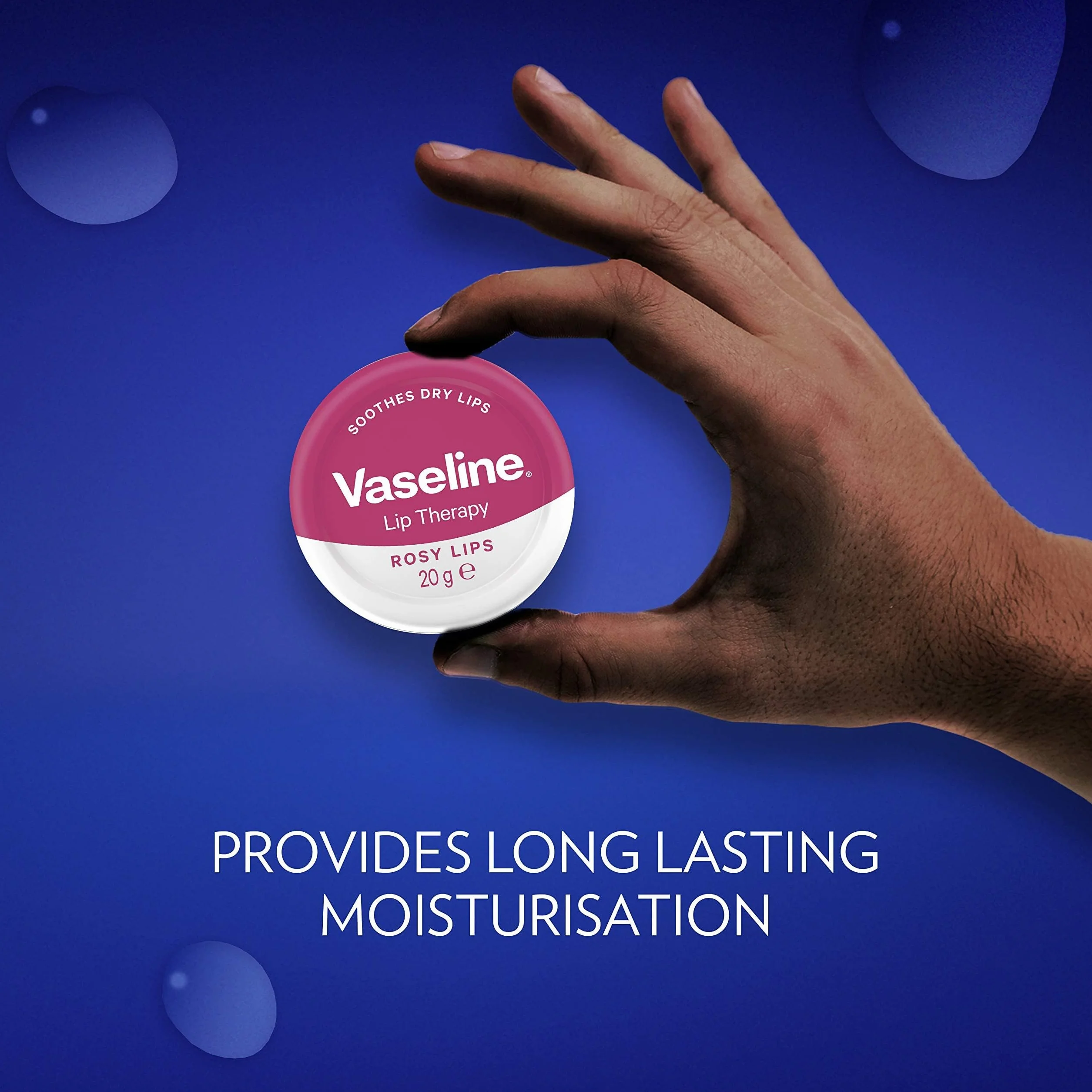 Vaseline Lip Therapy Rosy Lips Petroleum Jelly 20 g
