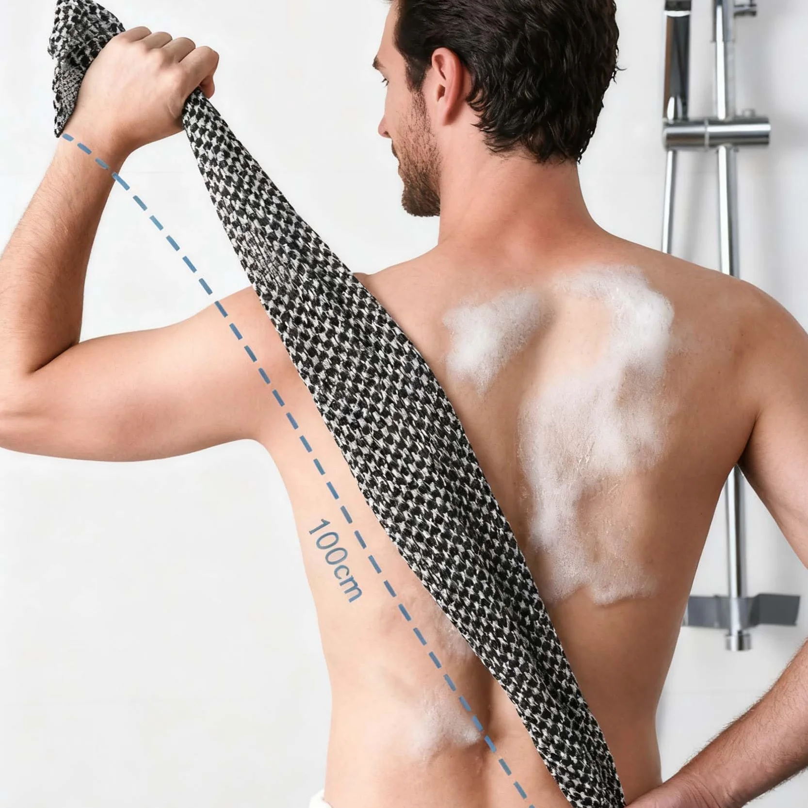 Serviette De Douche Exfoliante Ecovia 4PCS