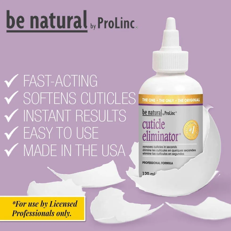 Prolinc Be Natural Cuticle Eliminator 4oz 118ml