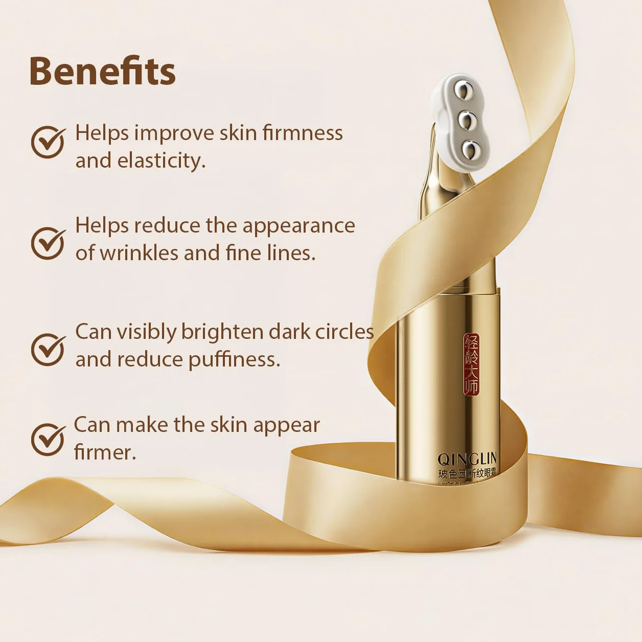 QINGLIN Crème Contour des Yeux Raffermissante