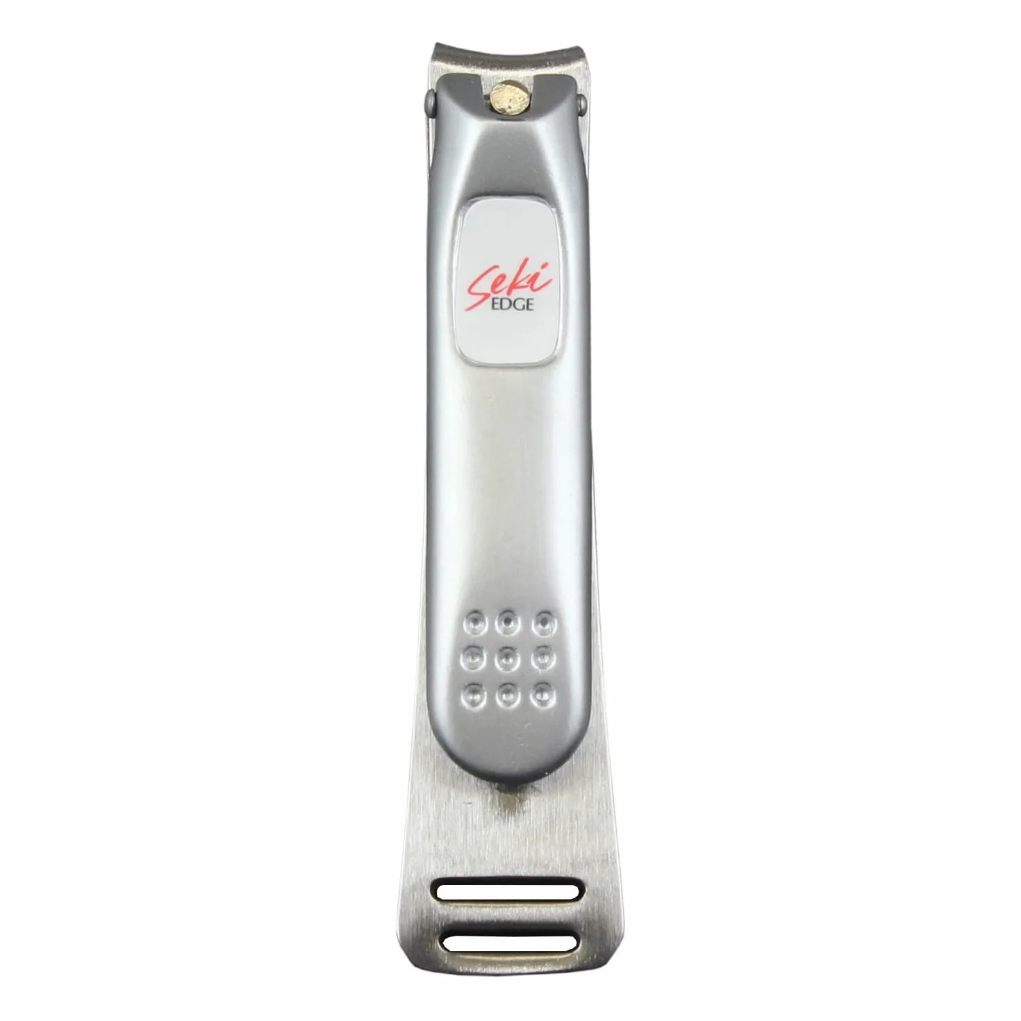 Seki EDGE SS-106 | Made in Japan | Coupe-ongles compact pour ongles des mains | Coupe-ongles en acier inoxydable extra-tranchant 68 mm | Coupe nette sans écraser ni déchirer, inoxydable, durable