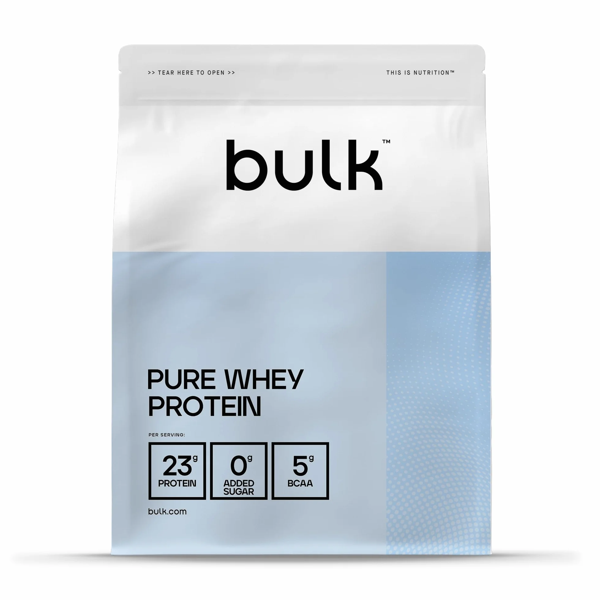 Pure Whey Protéine en Poudre Vanille 23g Protéines 5g BCAA Shake 1kg