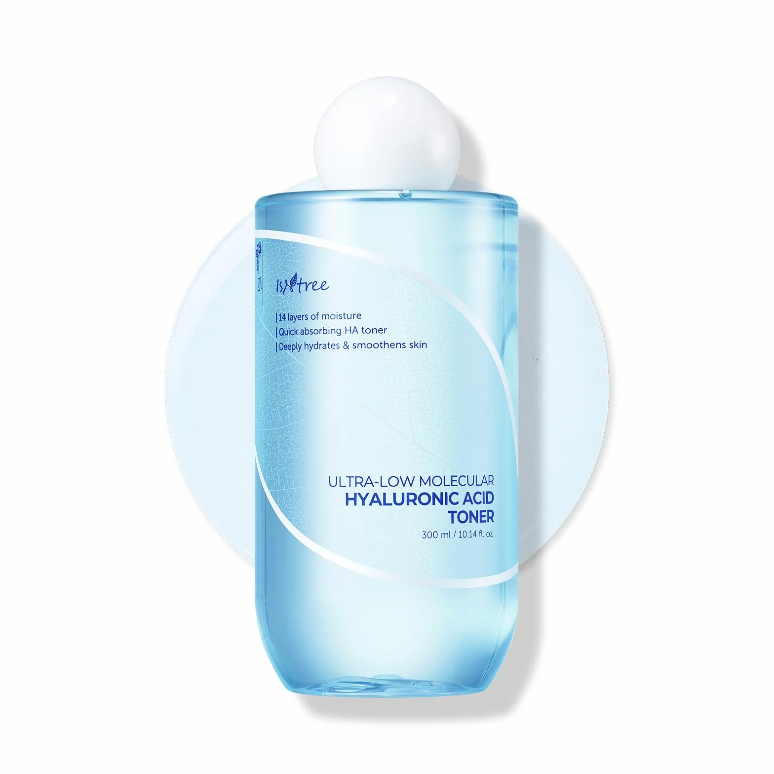 ISNTREE Ultra-Low Molecular Hyaluronic Acid Toner (300 ml)