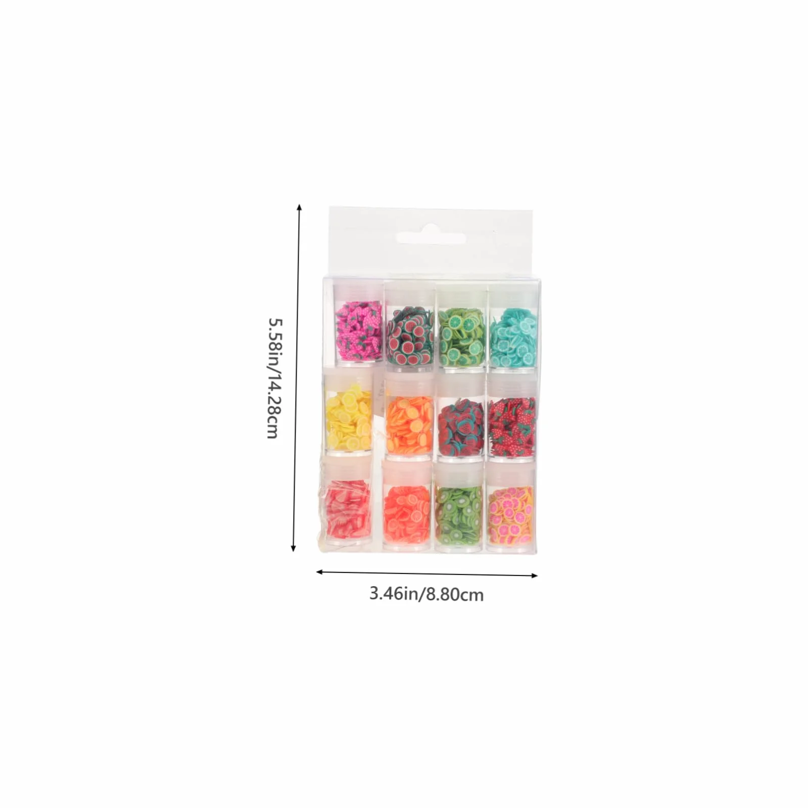 Tranches de Fruits Nail Art Décoration Téléphones Portables Loisirs Créatifs Boîtes