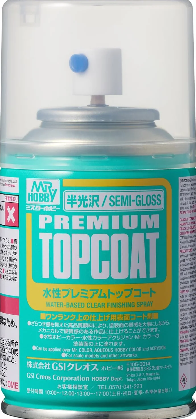Mr Premium Top Coat Semi Gloss