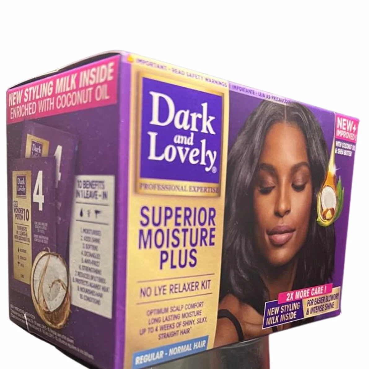 Dark and Lovely Moisture Plus Sans Soude Lissage Normal