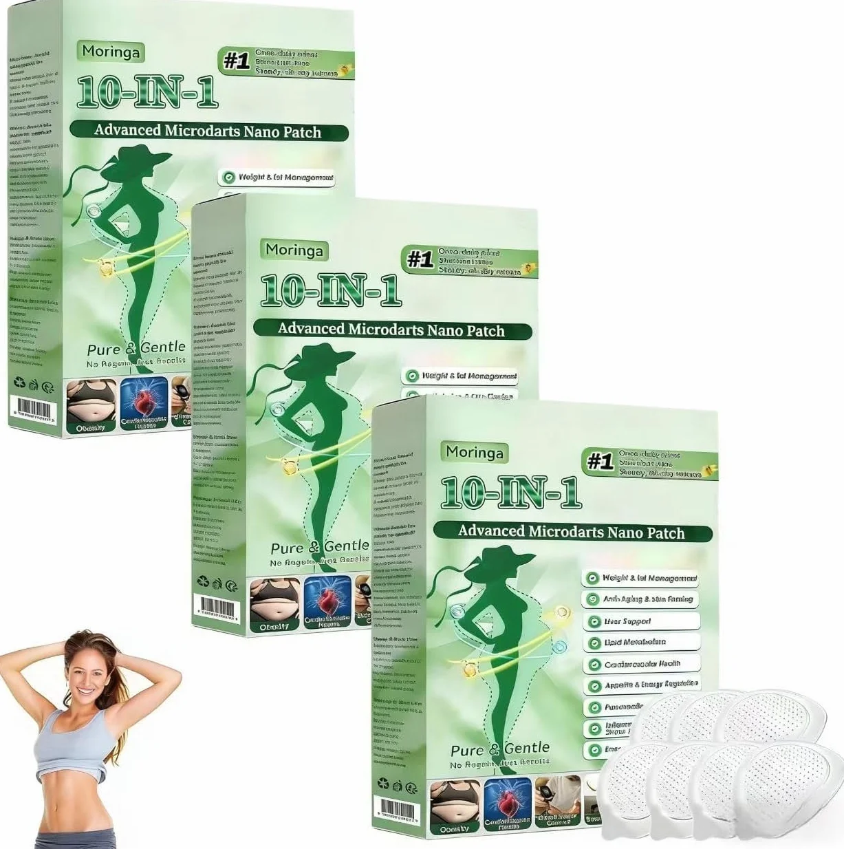 Moringa Patches 10 en 1