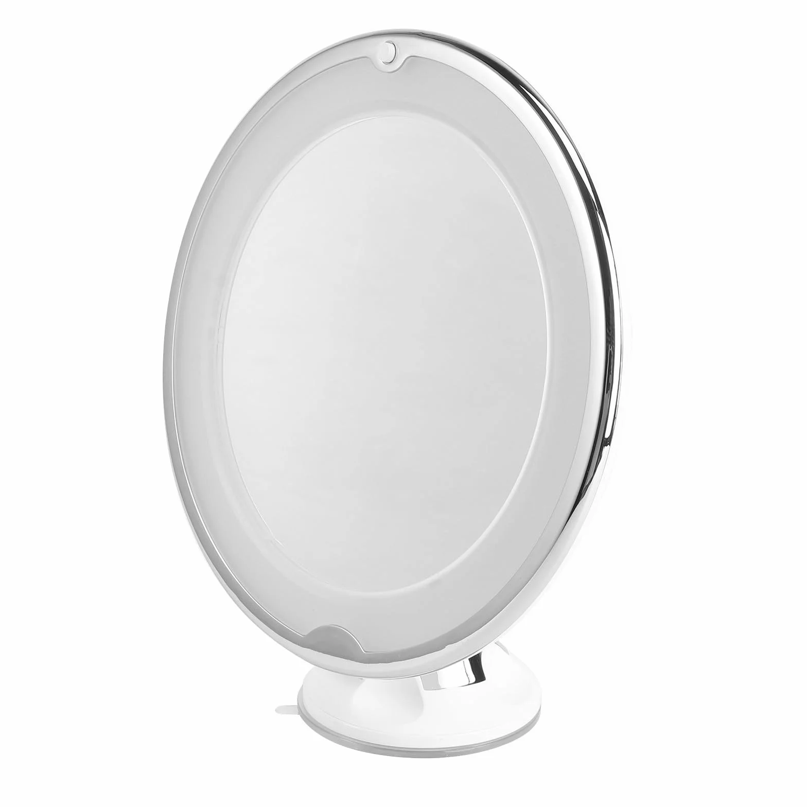 ibasenice Miroir de Maquillage Grossissant 7X Rond LED Blanc