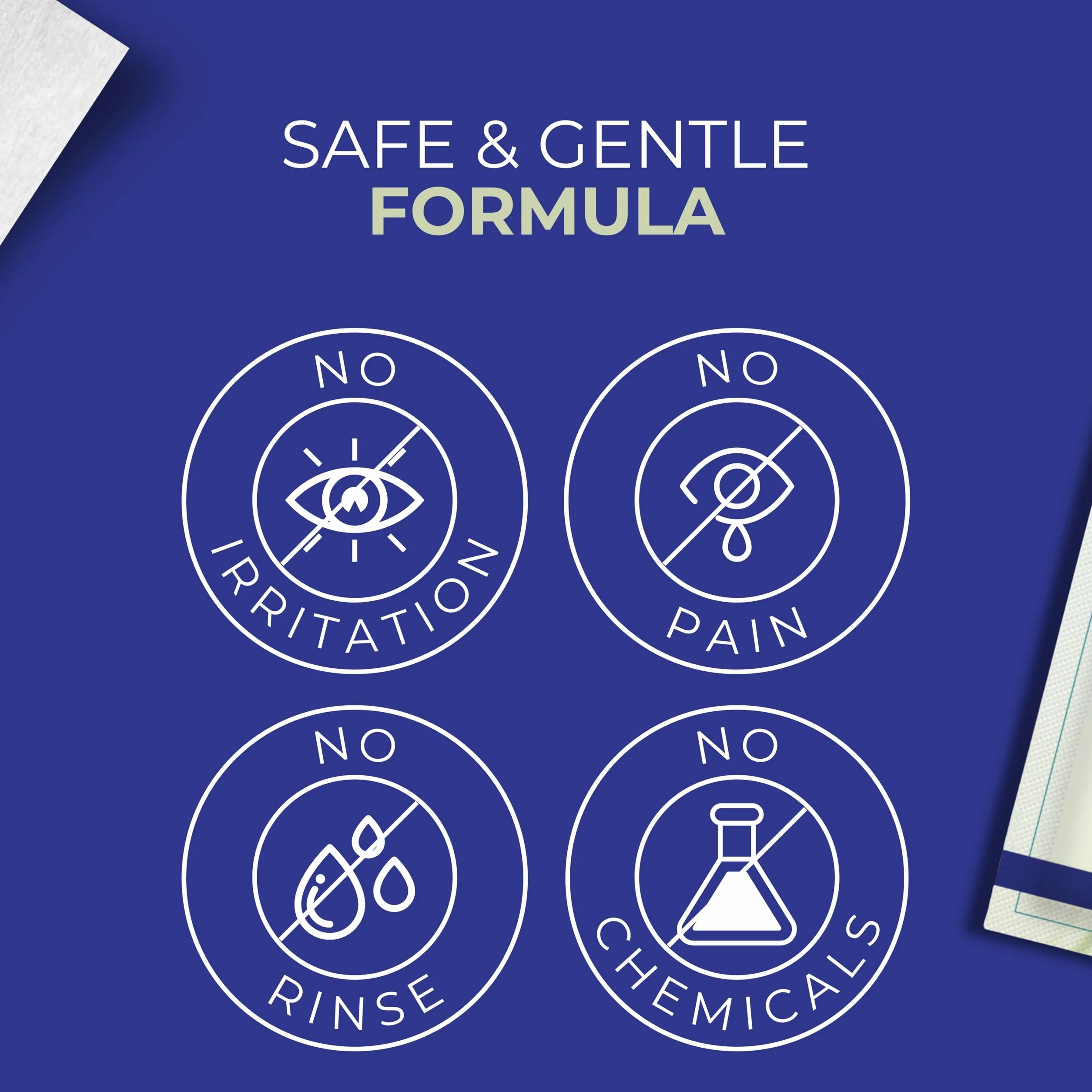 NOVEHA Lingettes pour paupières - Pour cils et paupières délicats - Avec acide hyaluronique, camomille et aloe vera - Tampons pré-humidifiés emballés individuellement (60 lingettes)