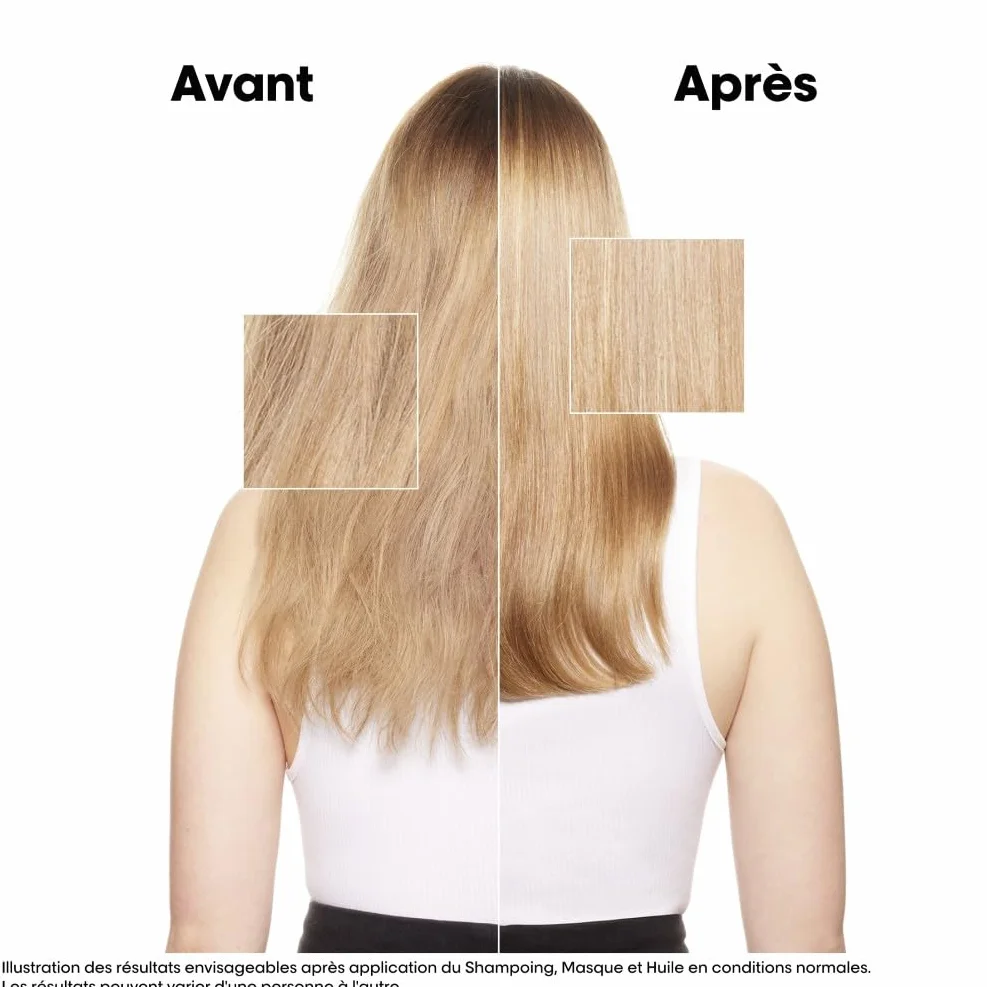 L'OREAL PROFESSIONNEL Absolut Repair 10-en-1 Huile Cheveux Leave-In Spray Thermoprotecteur Sans Rinçage Démêlant 90 ml