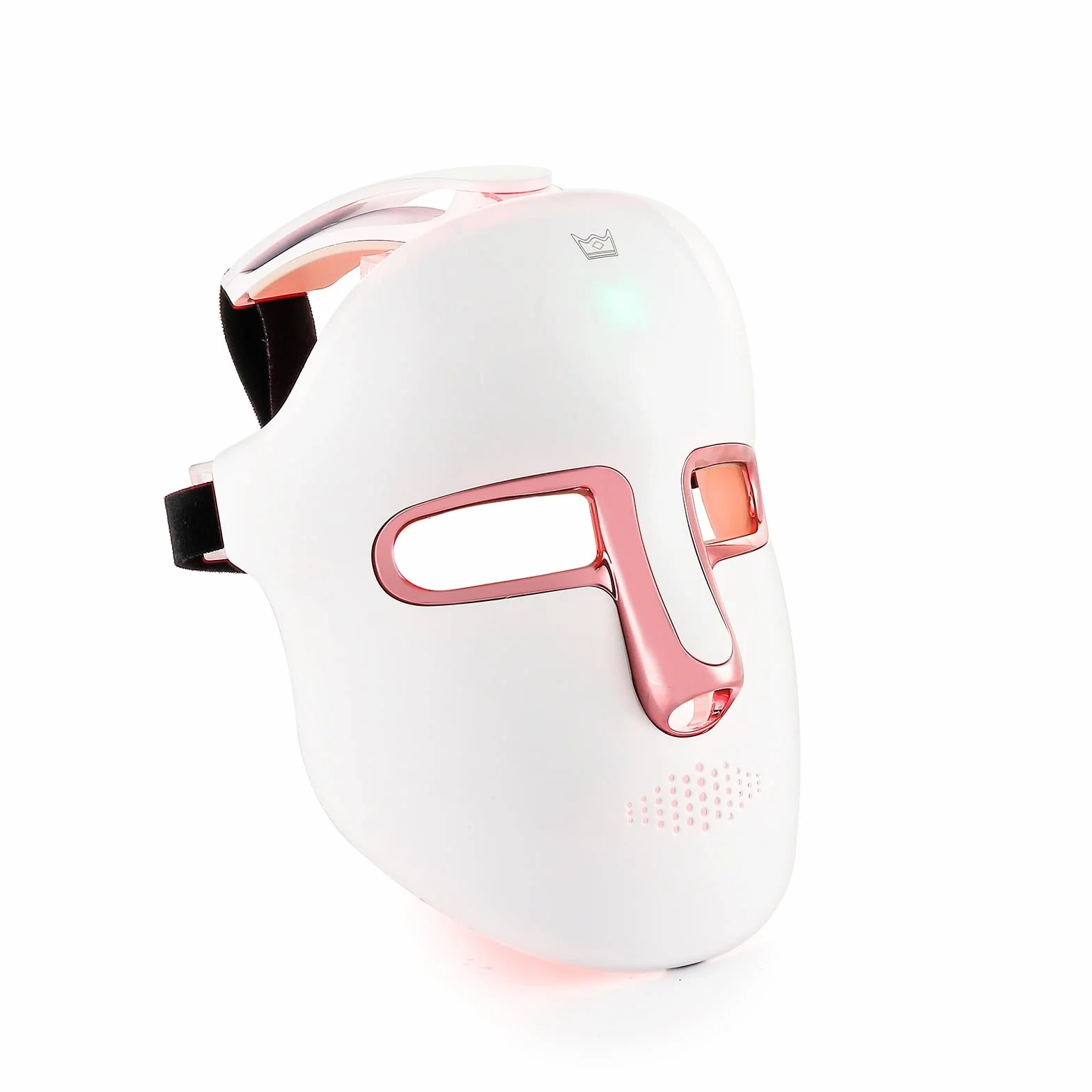 Masque de beauté LED sans fil, 7 couleurs avec 270 perles, masque lumineux LED rechargeable pour la beauté du visage, anti-anges, rajeunissement, raffermissant, rides lisses