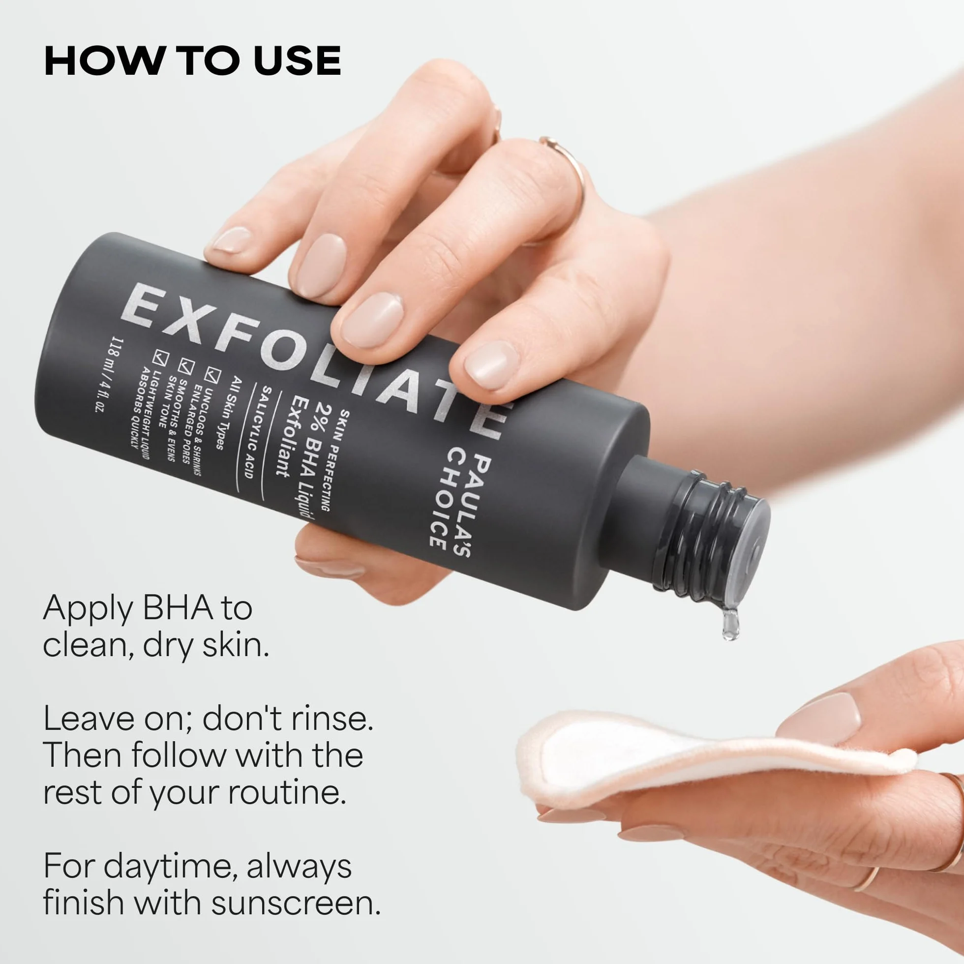 Paula's Choice SKIN PERFECTING 2% BHA Lotion Exfoliante Acide Salicylique 30 ml