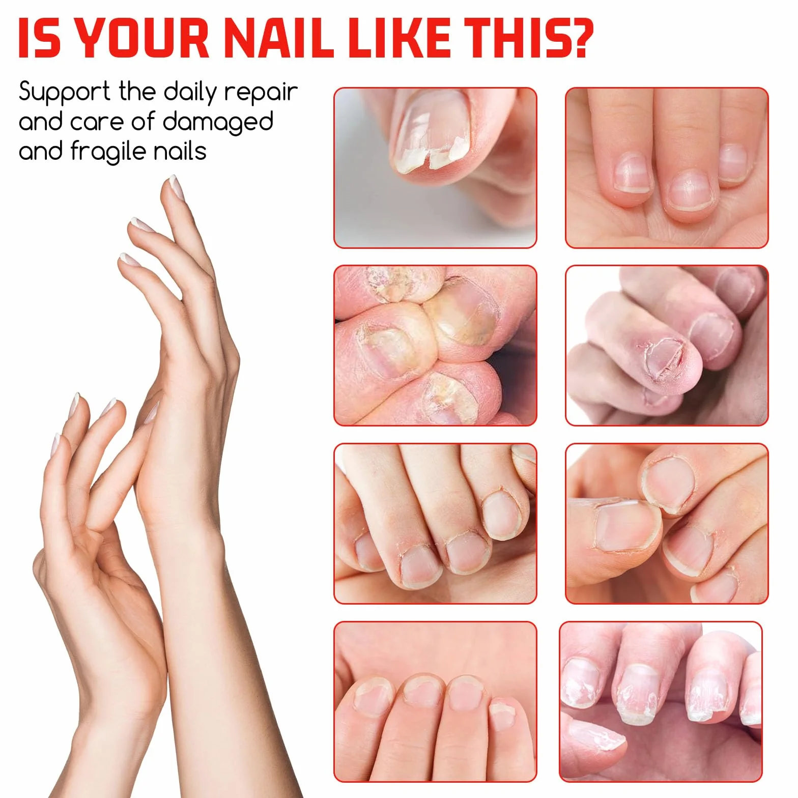 Crème Réparatrice Cuticules 2×20g Soin Profond Hydratant Apaisant Ongles