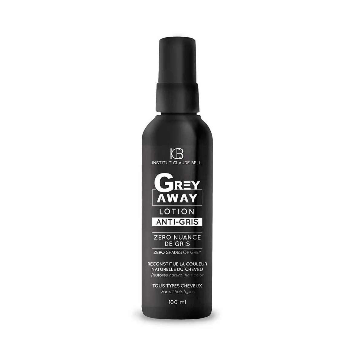 Institut Claude Bell Lotion Capillaire Anti-Grey Hair Lotion Nuance de Gris 0,1L Vaporisateur Secs 1 Unité