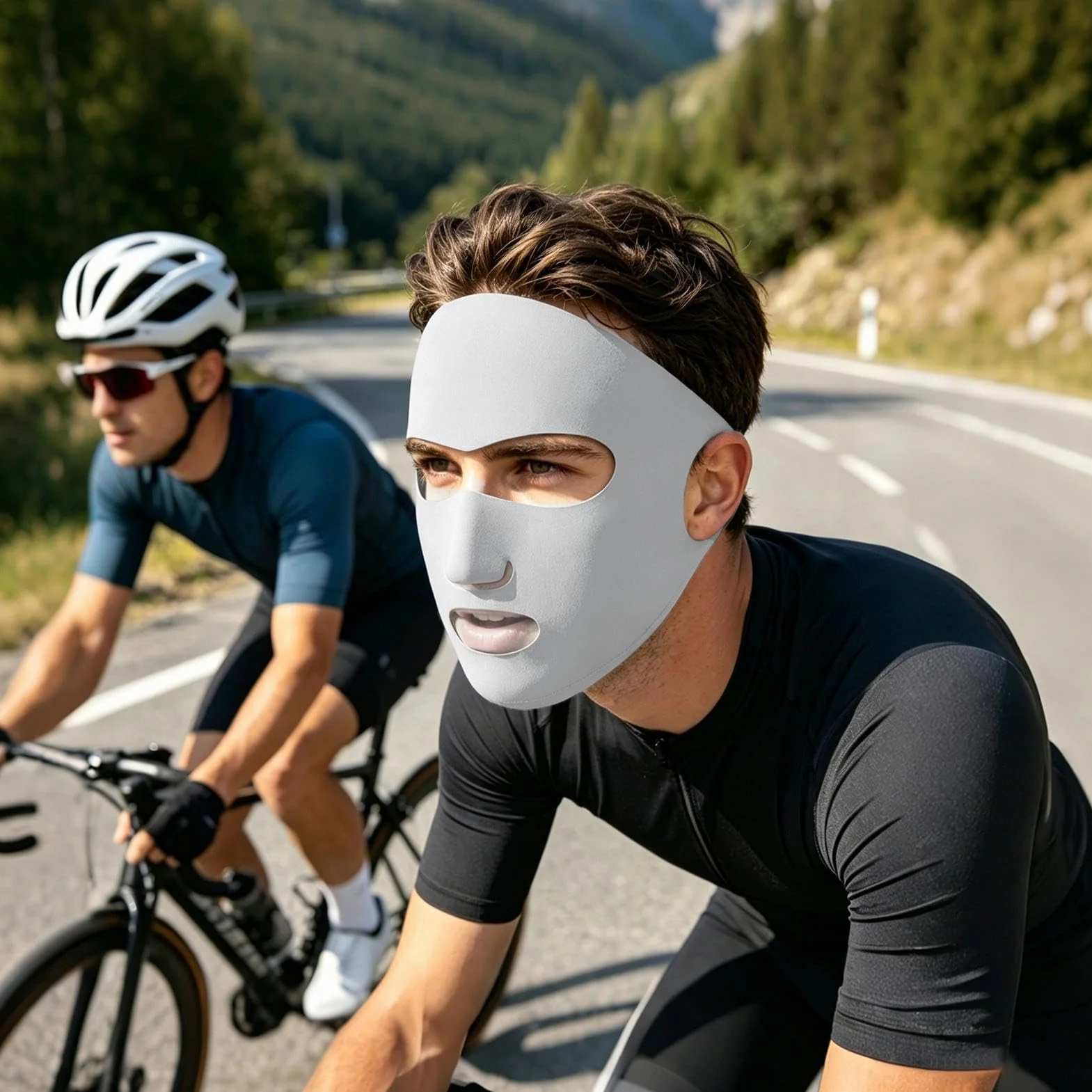 Manolyee Cache-Visage Anti-UV Protection Solaire Faciale Sports Extérieurs Course À Pied Cyclisme