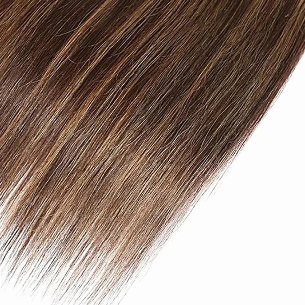 Human Hair Bundles Straight Tissage Naturel Cheveux Humain 100% Unprocessed Brésilienne Remy Virgin en lot Meches Weave Extensions Double Weft Color Highlight Blonde 18 20 22 Pouces