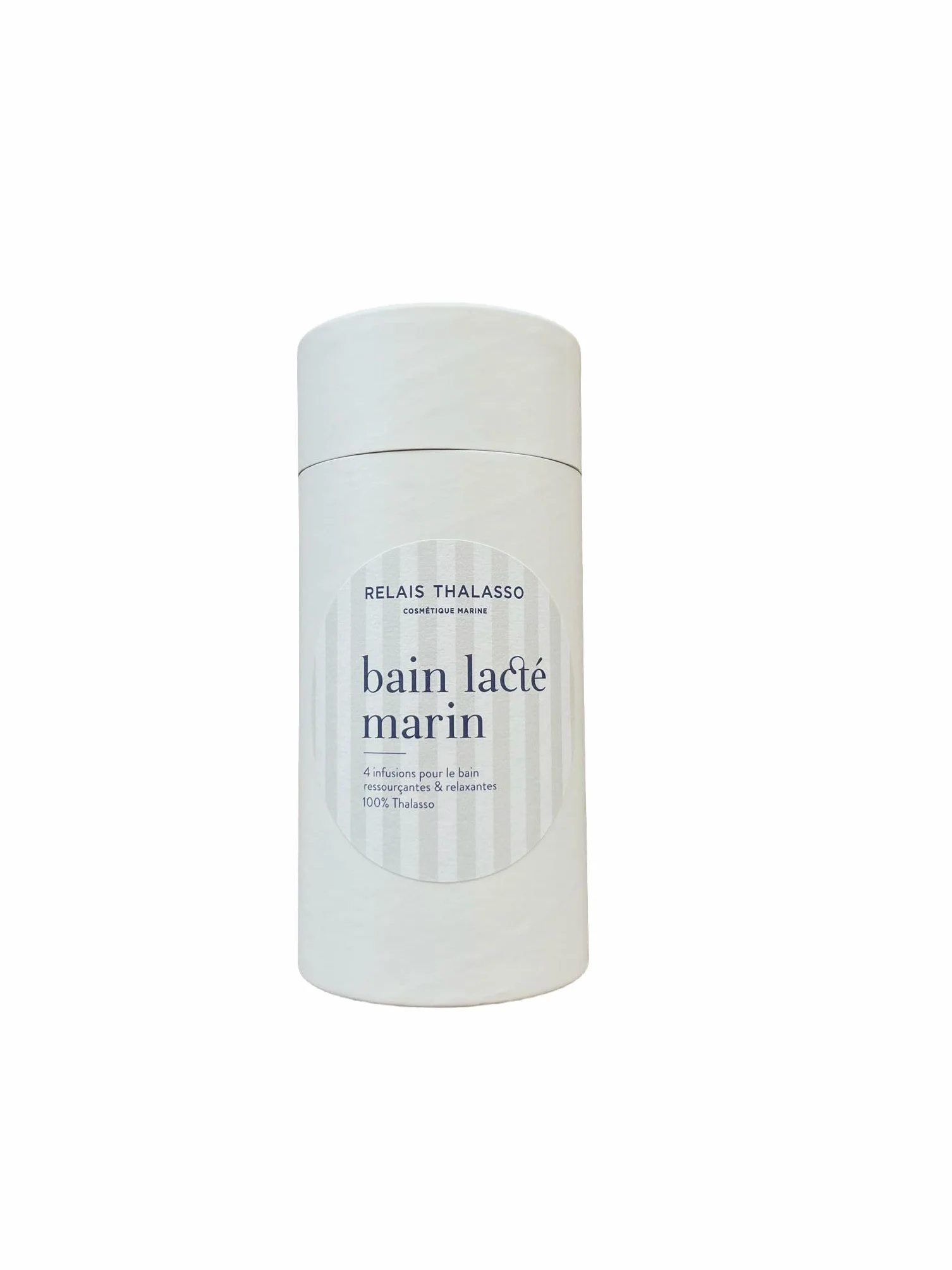 Cosmétique® Bain Lacté Marin – Ressourçant et relaxant-4 sachets infusions – Eau de mer atomisée + Sucres protecteurs– Naturalité : 88%