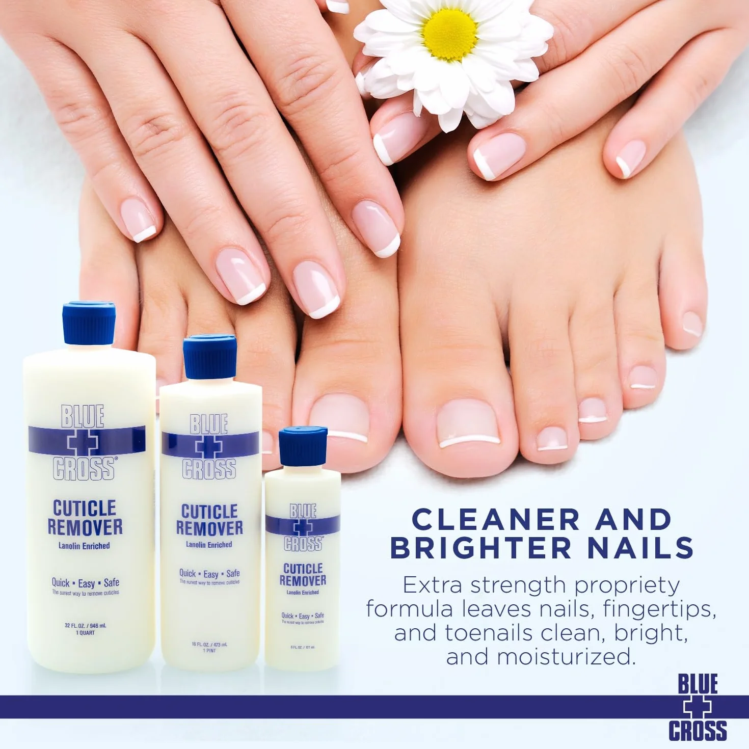 Blue Cross Cuticle Remover 6 Oz