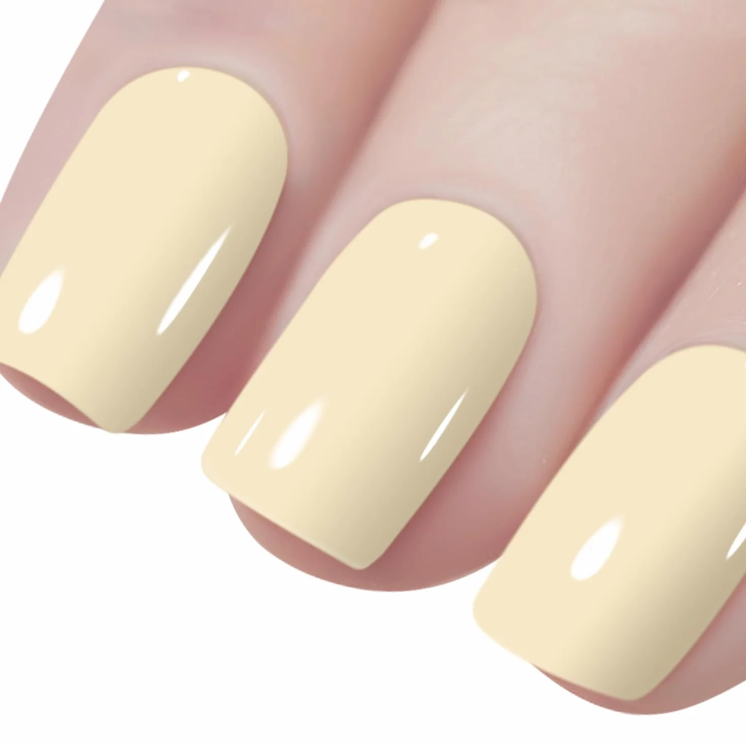 Vishine Vernis Gel Semi Permanent Jaune Clair Macaron Pastel 8ml LM182 UV Gel Longue Durée Soak Off Nail Art