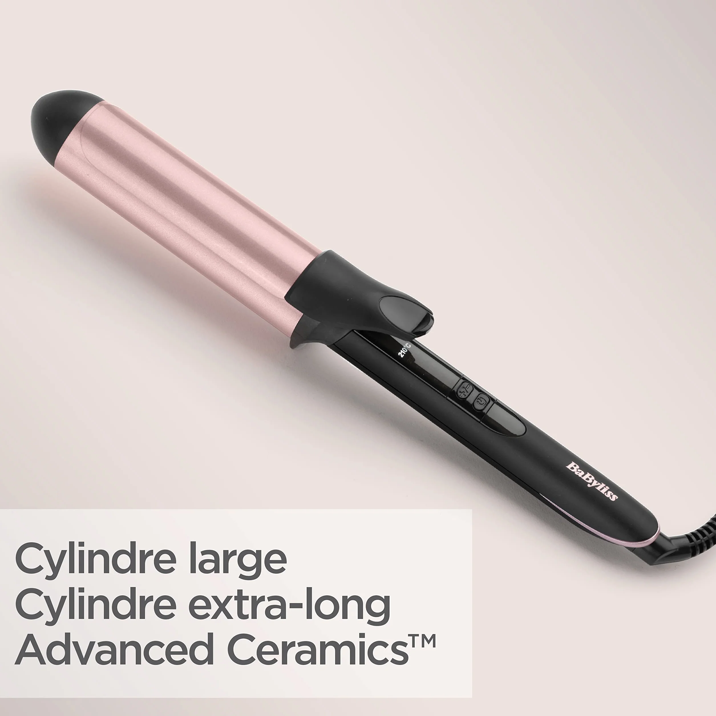 BaByliss - C453E - Boucleur 38 mm Curling Tong en Quartz Céramique