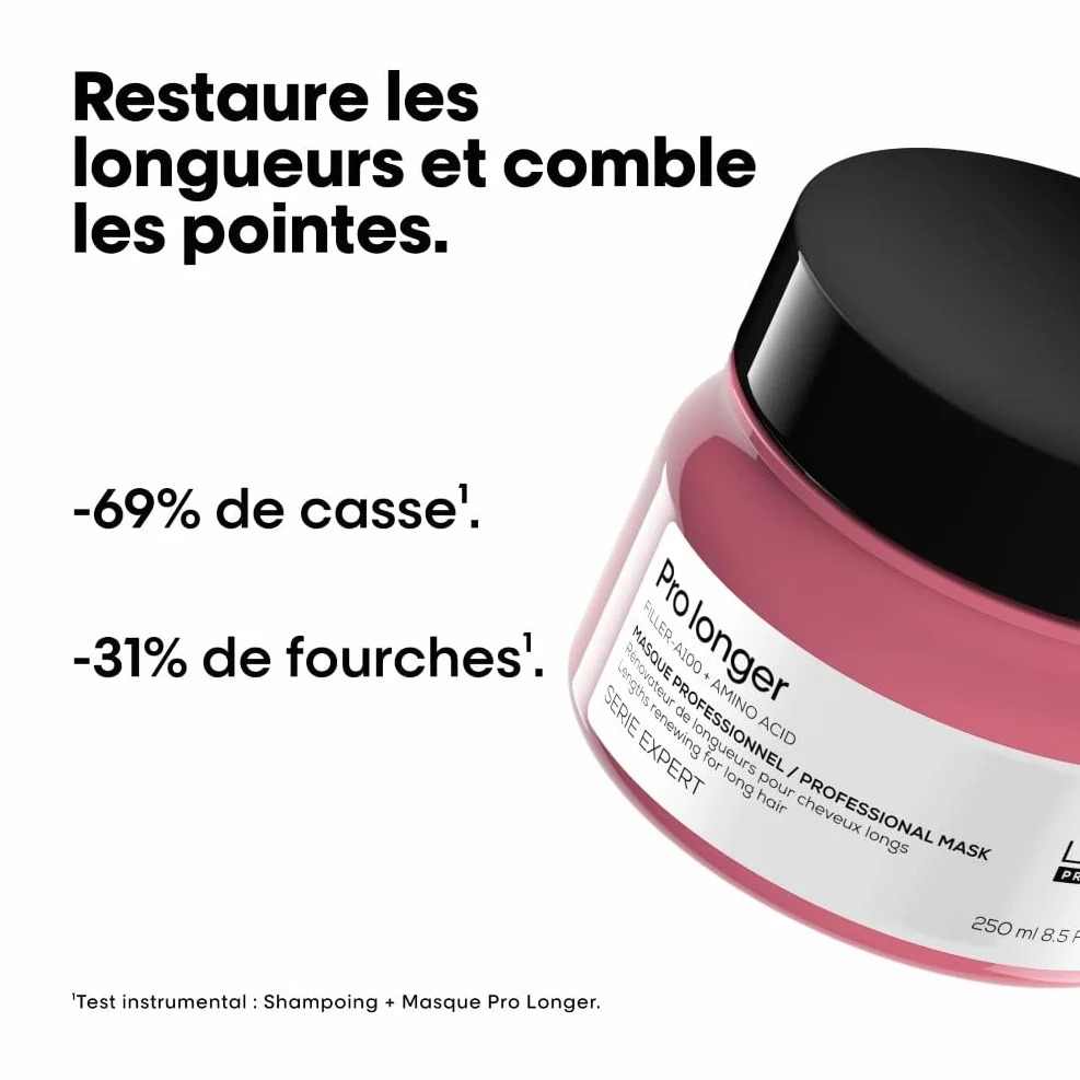L'OREAL PROFESSIONNEL Pro Longer Rénovateur de Longueurs Cheveux Longs Cassants Hydrate Protège Casse