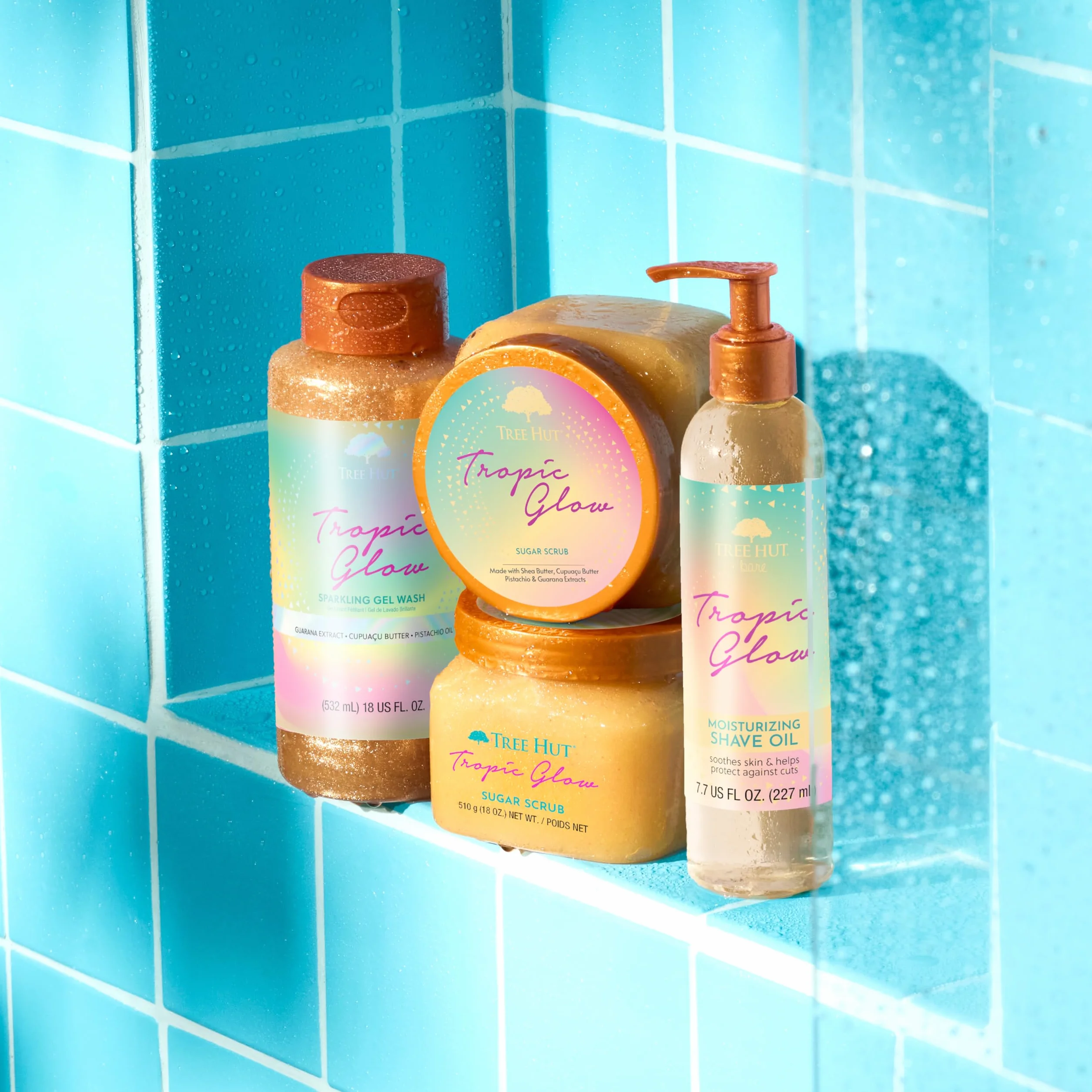 Tropical glow sugar scrub 510 gr