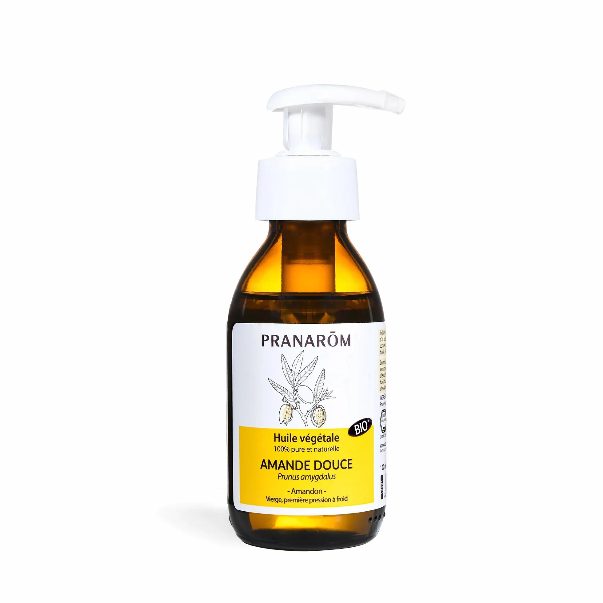 Pranarôm Huile Végétale Amande Douce Bio 100 ml