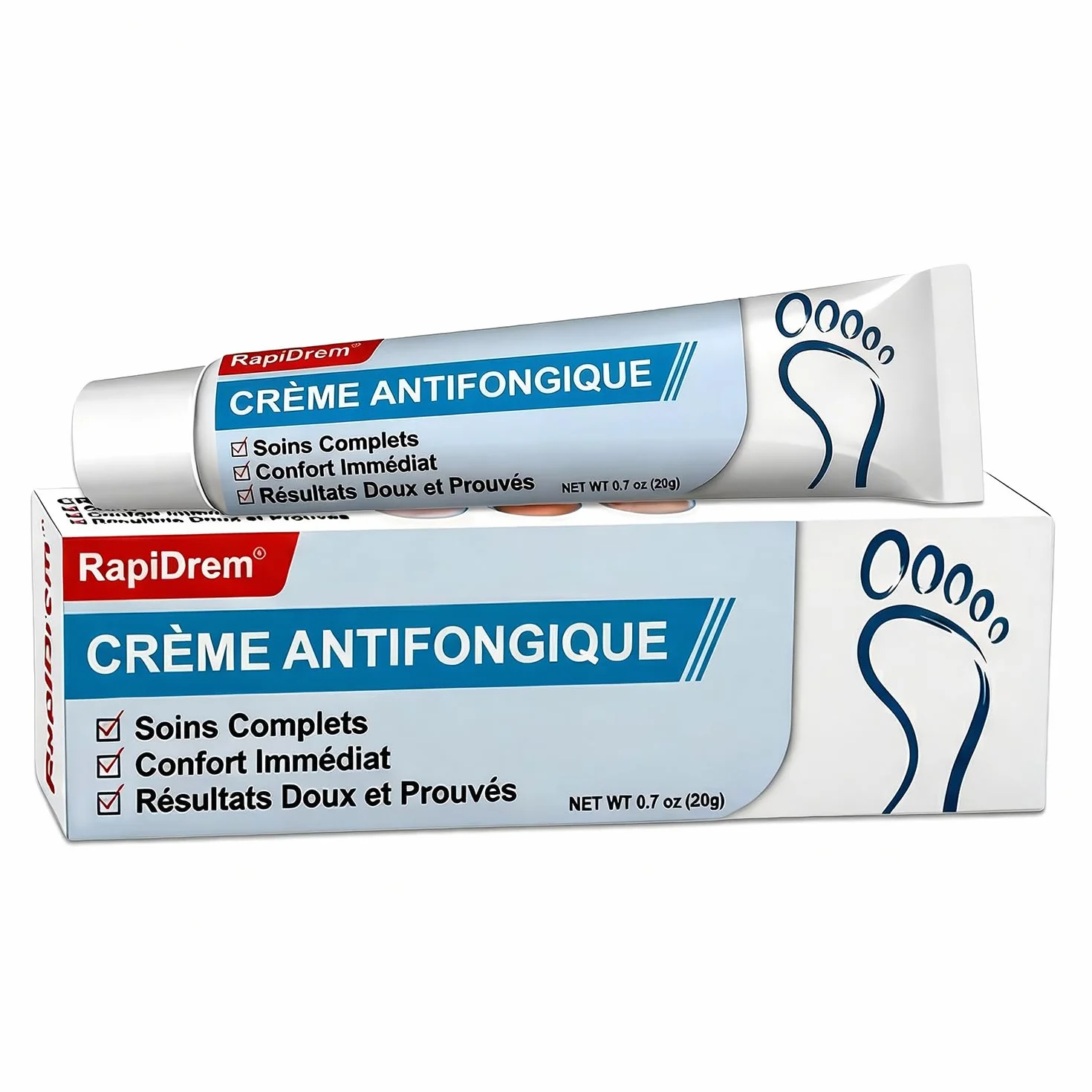 Crème Antifongique 20g - Soin Peau Mycose Pied