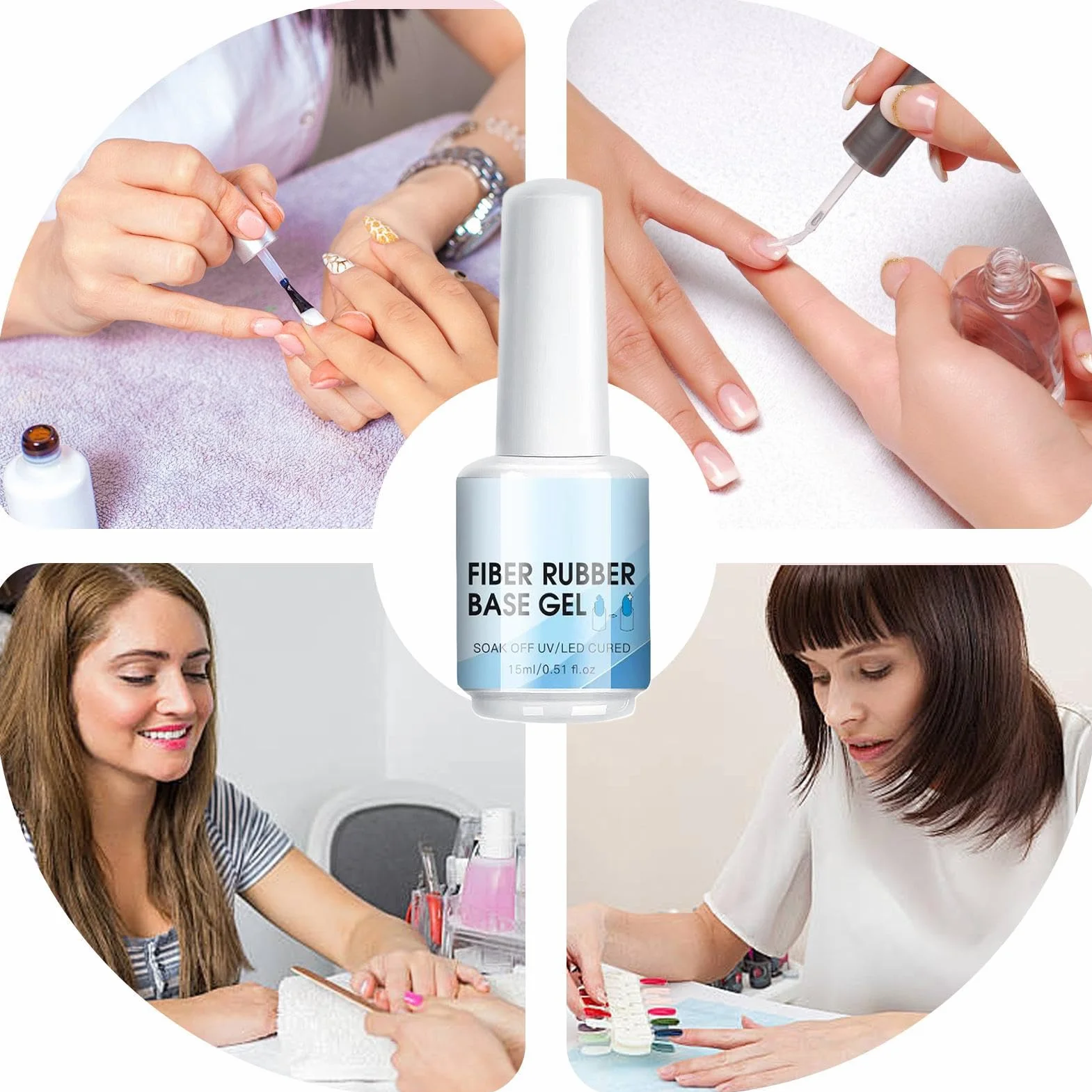 Nail Strengthening Gel Repair Base Coat 15ml Clear