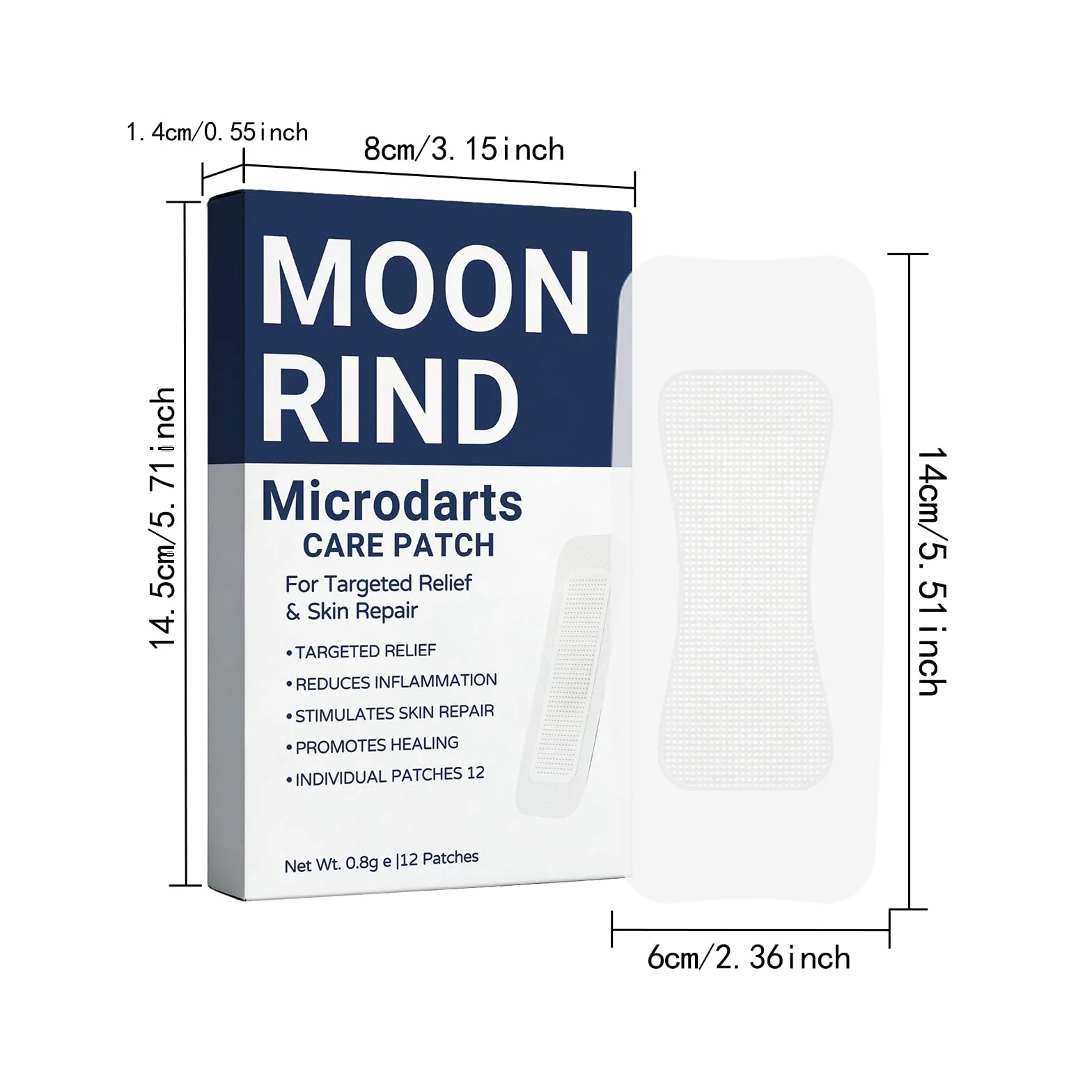 Leg Renew Varicose Vein Patch 60pcs Vein Target Microneedle Patch Natural Ingredients All Skin Types