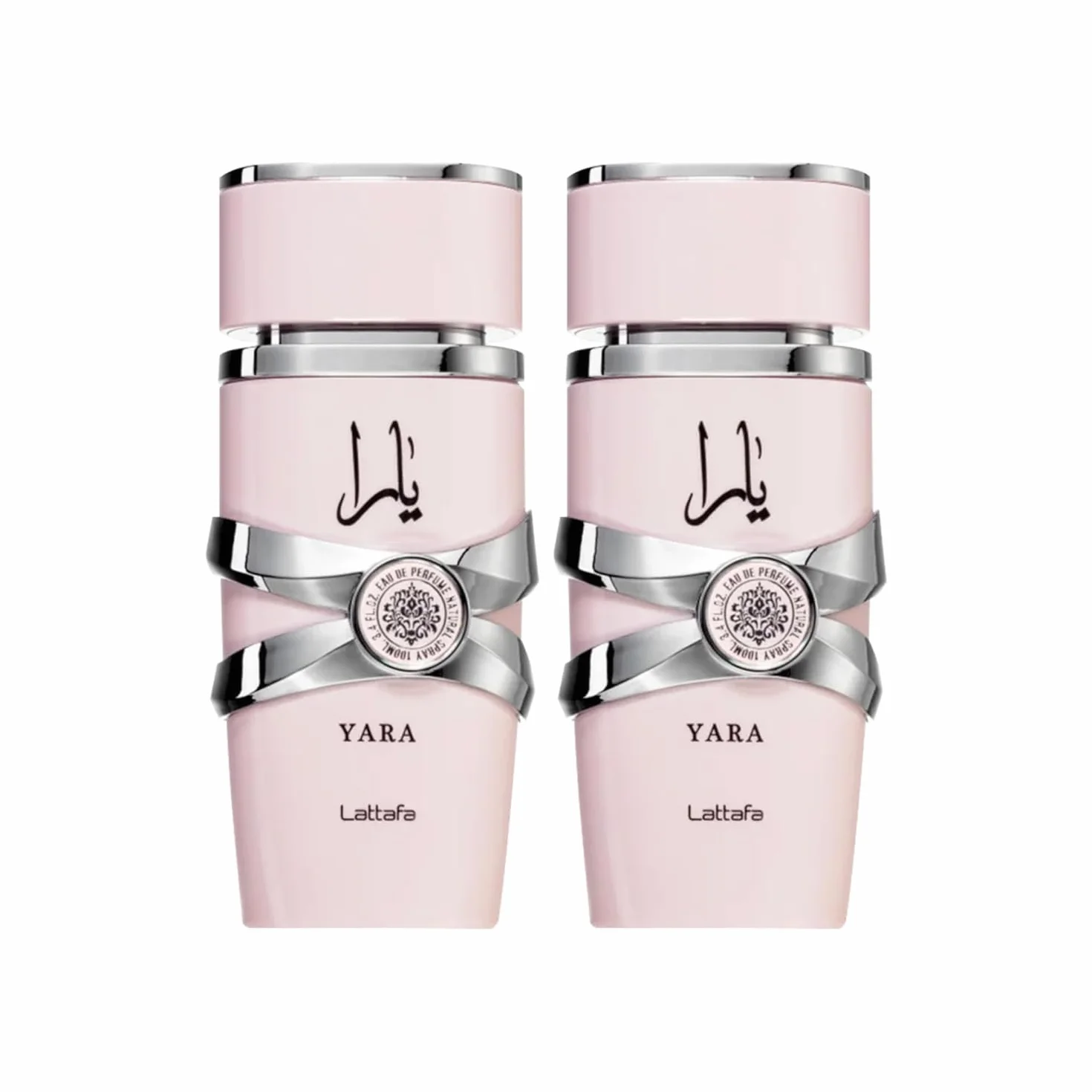 Lattafa Yara for Women Eau de parfum en flacon vaporisateur 96,4 g (lot de 2)