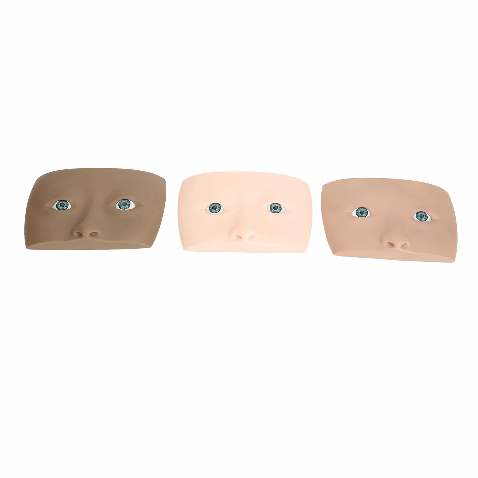 Planche de pratique de maquillage pour le visage, planche de pratique de maquillage pour les yeux, planche de pratique de maquillage pour les yeux, mannequin de maquillage