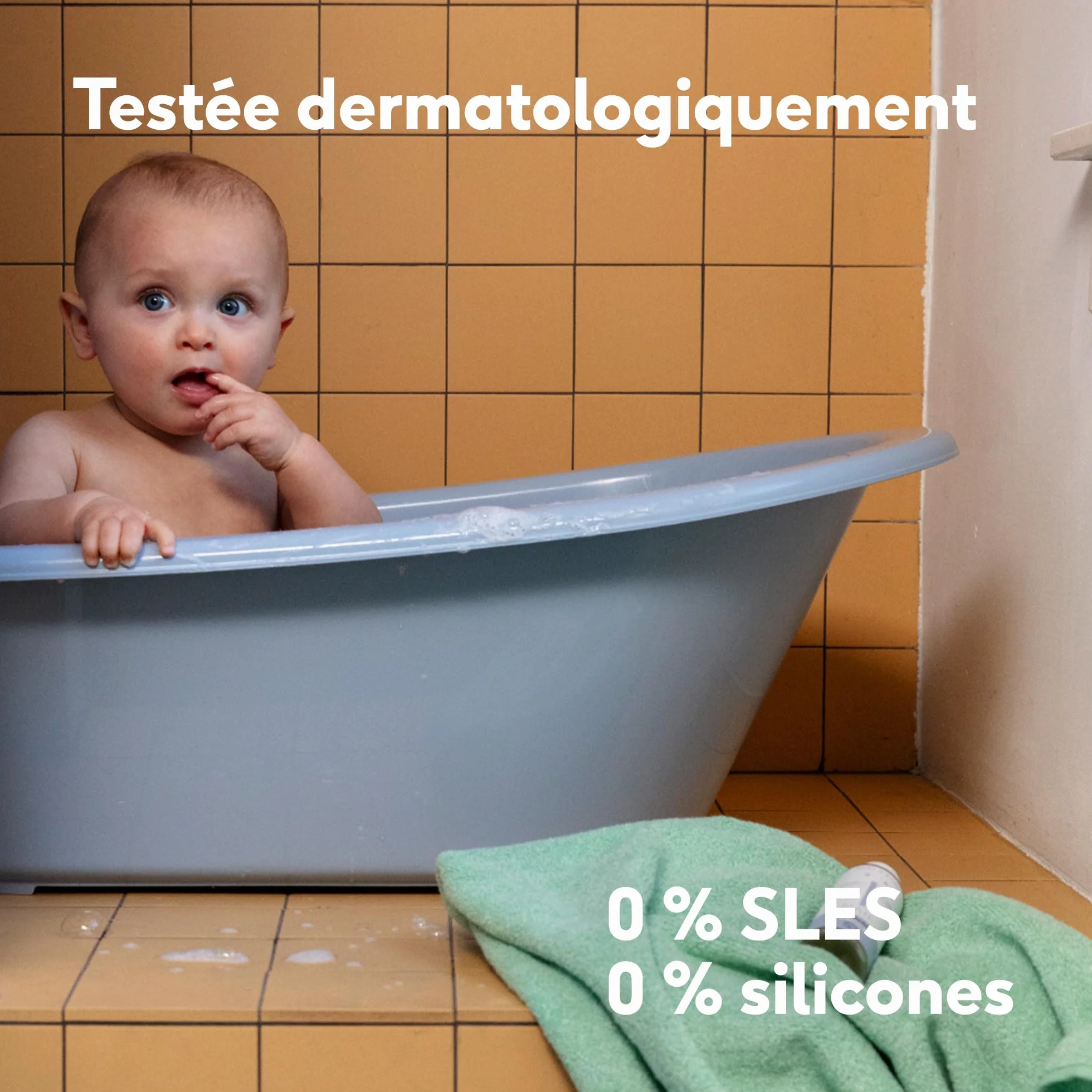 Naïf Gel Lavant Nourrissant Bébé & Enfant Gel Douche Peaux Sensibles 500 ml