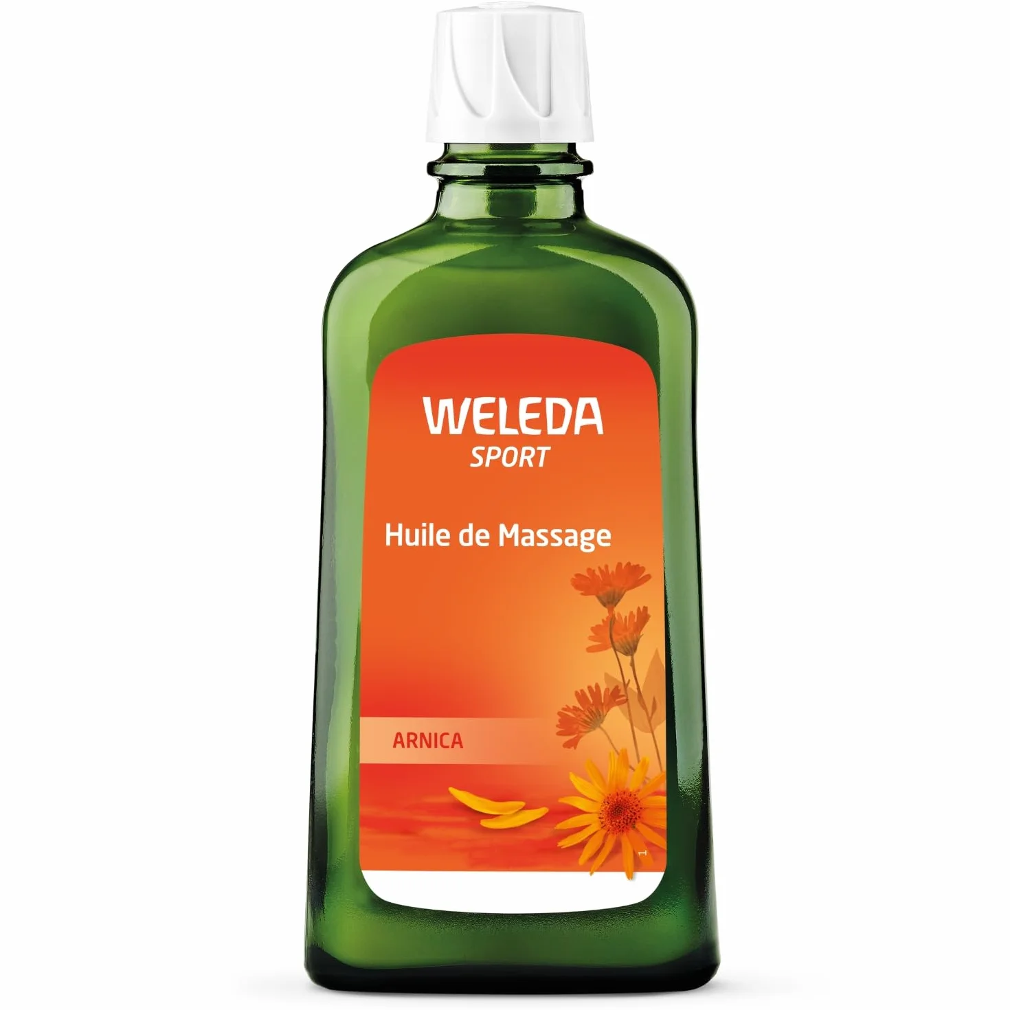 WELEDA Huile de Massage à l'Arnica BIO 200ml – Extrait d'Arnica Bio, Récupération Sportive