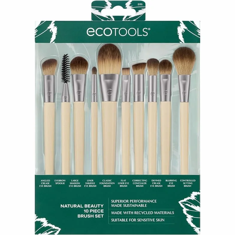 EcoTools Natural Beauty 10 Piece Brush Set