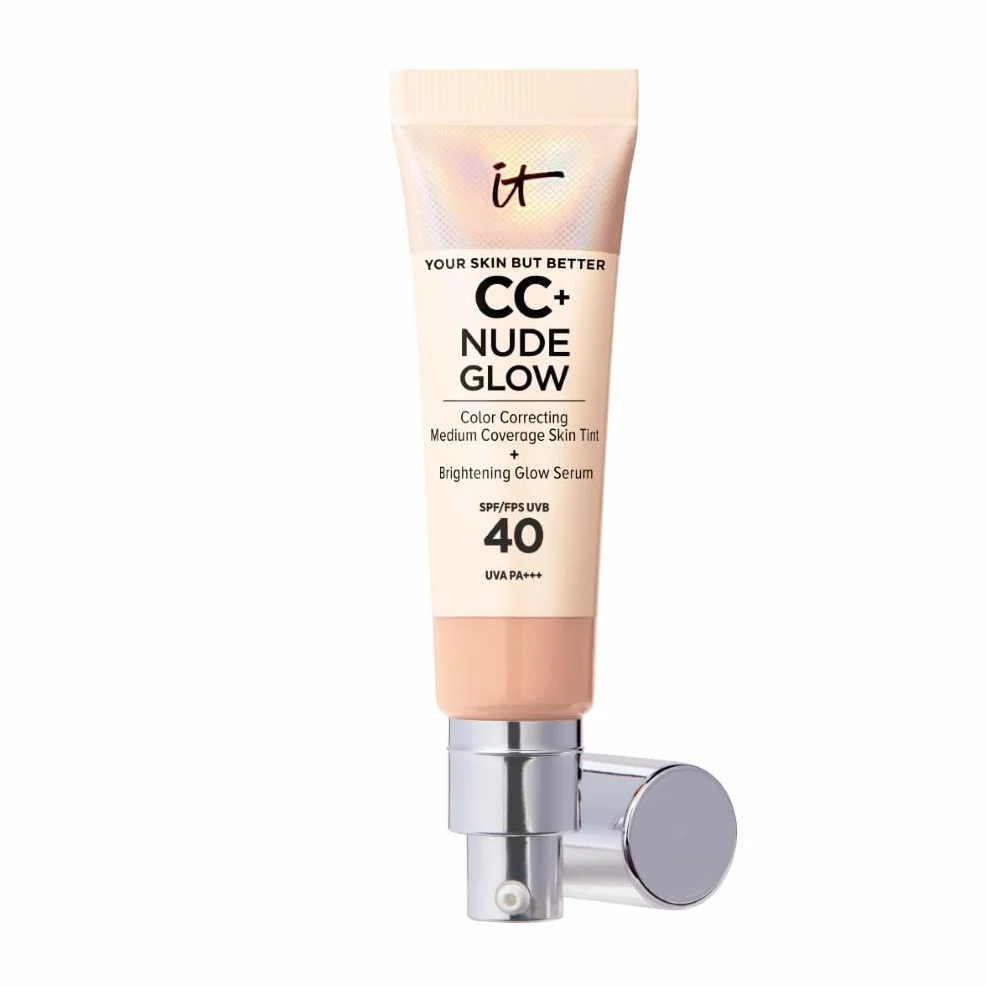 IT Cosmetics Crème CC+ Nude Glow Your Skin But Better SPF40 Couvrance Moyenne 32 ml
