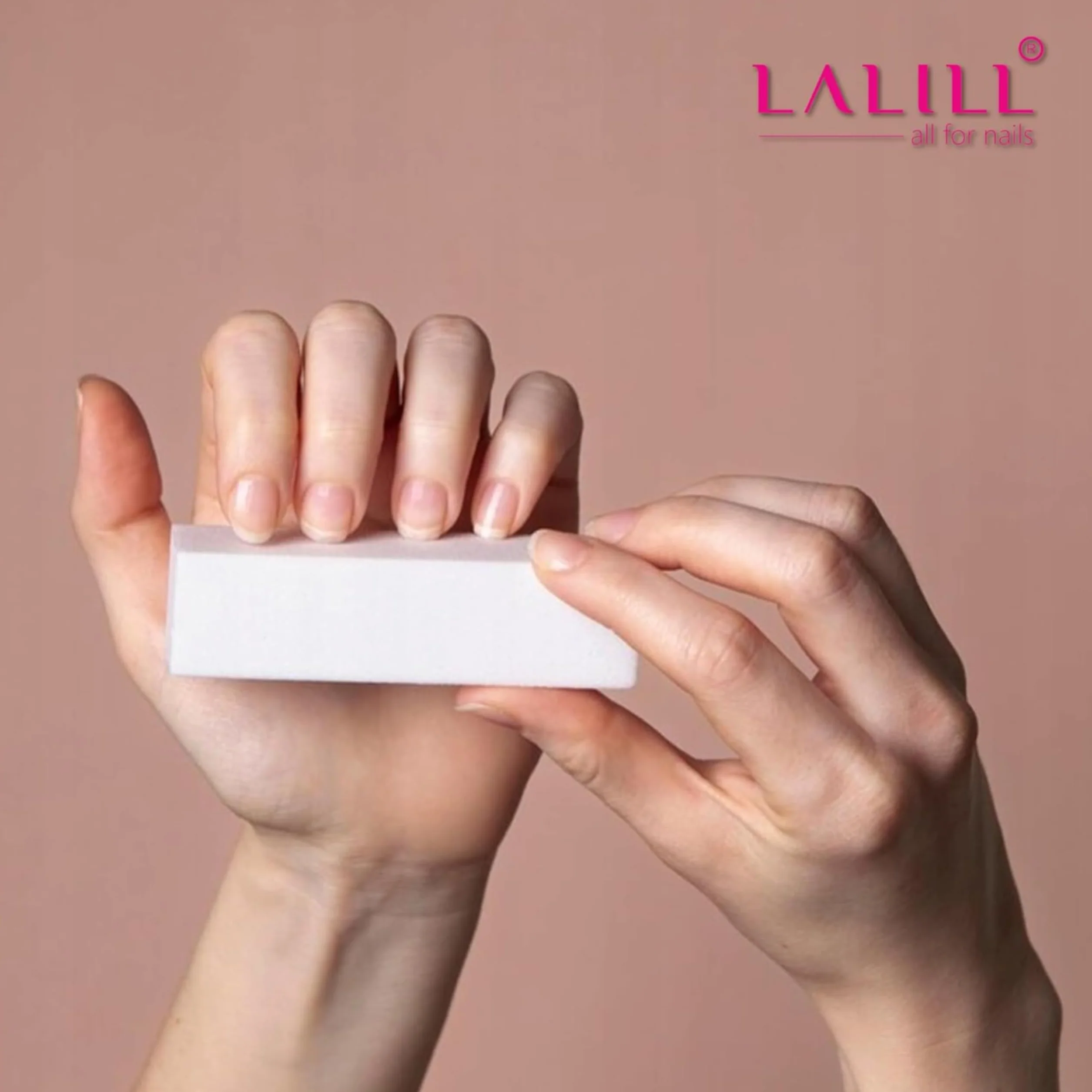 LALILL Lot de 10 Lime à Ongles Bloc de Ponçage 9,5 x 2,5 x 2,5 cm