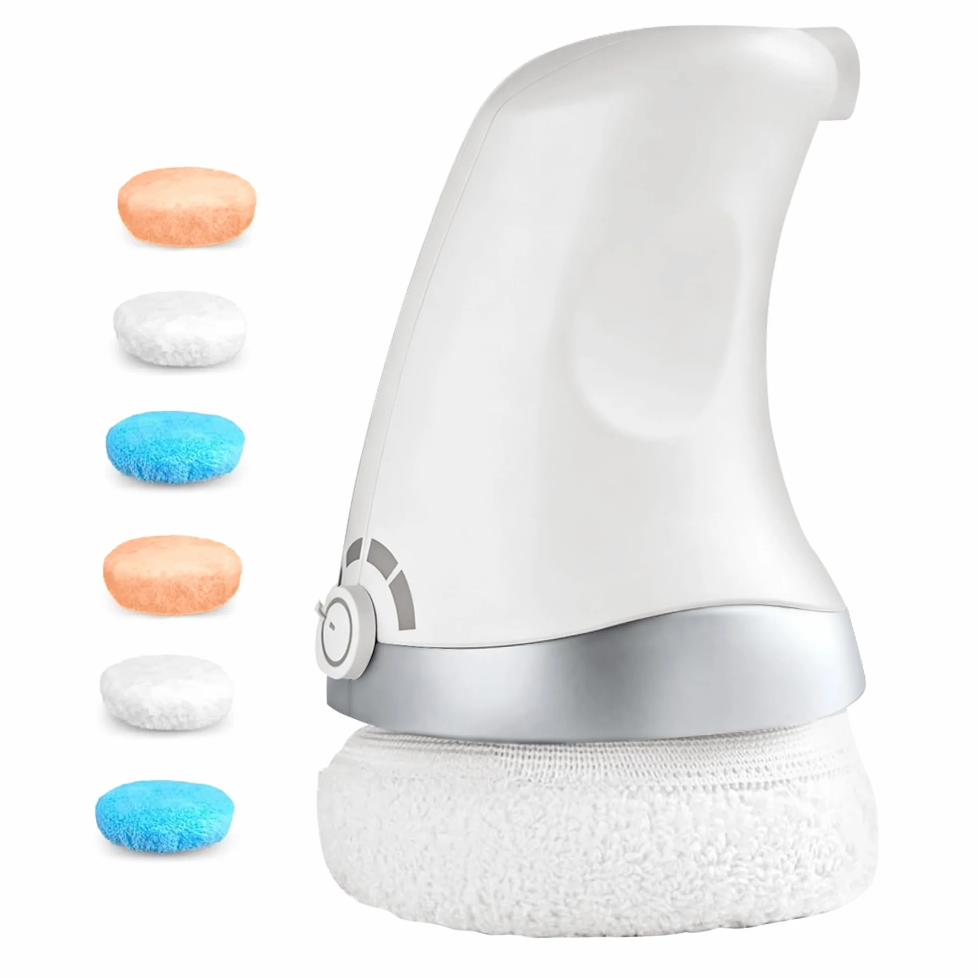 Cotsoco Masseur Anti-Cellulite Électrique avec 6 coussinets lavables doux pour la peau pour l'abdomen, la taille, les fesses, les bras et plus encore, raffermir et lisser la peau grâce au massage