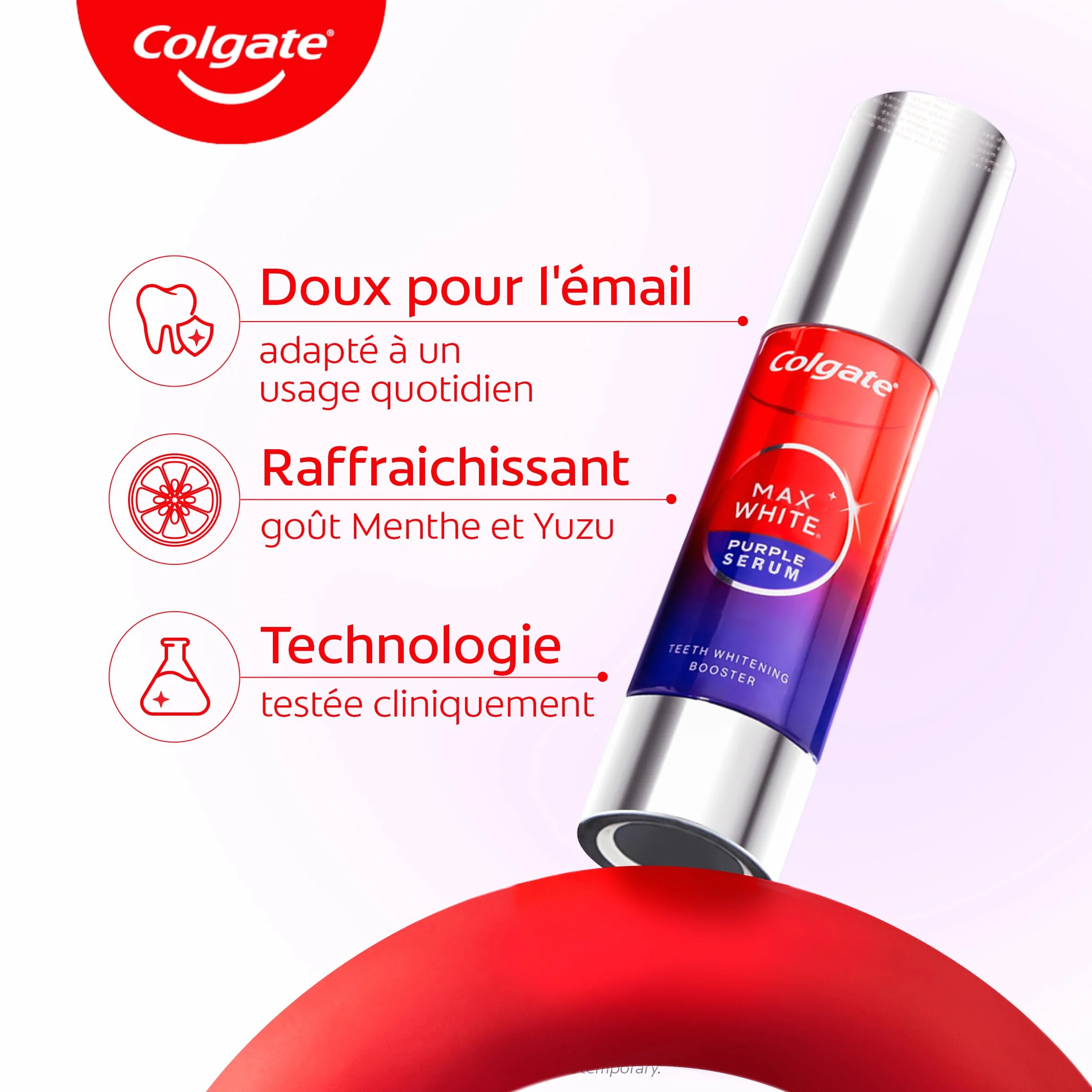 COLGATE Sérum Max White Purple Booster de Blancheur 40ml
