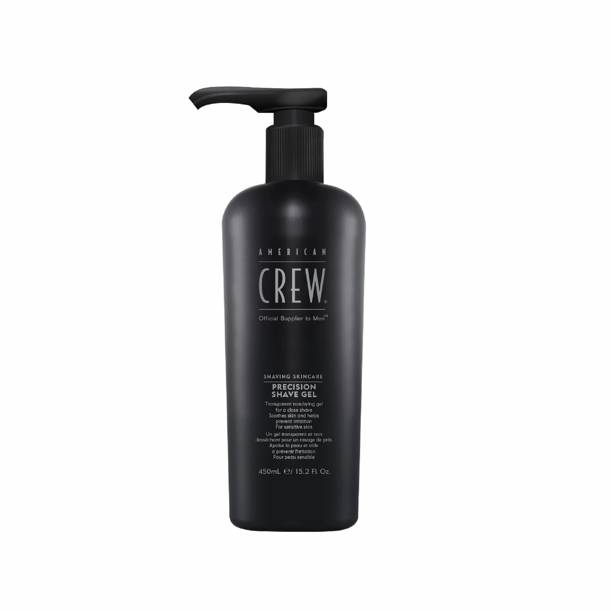 American Crew Precision Shave Gel De Rasage Transparent 450ml