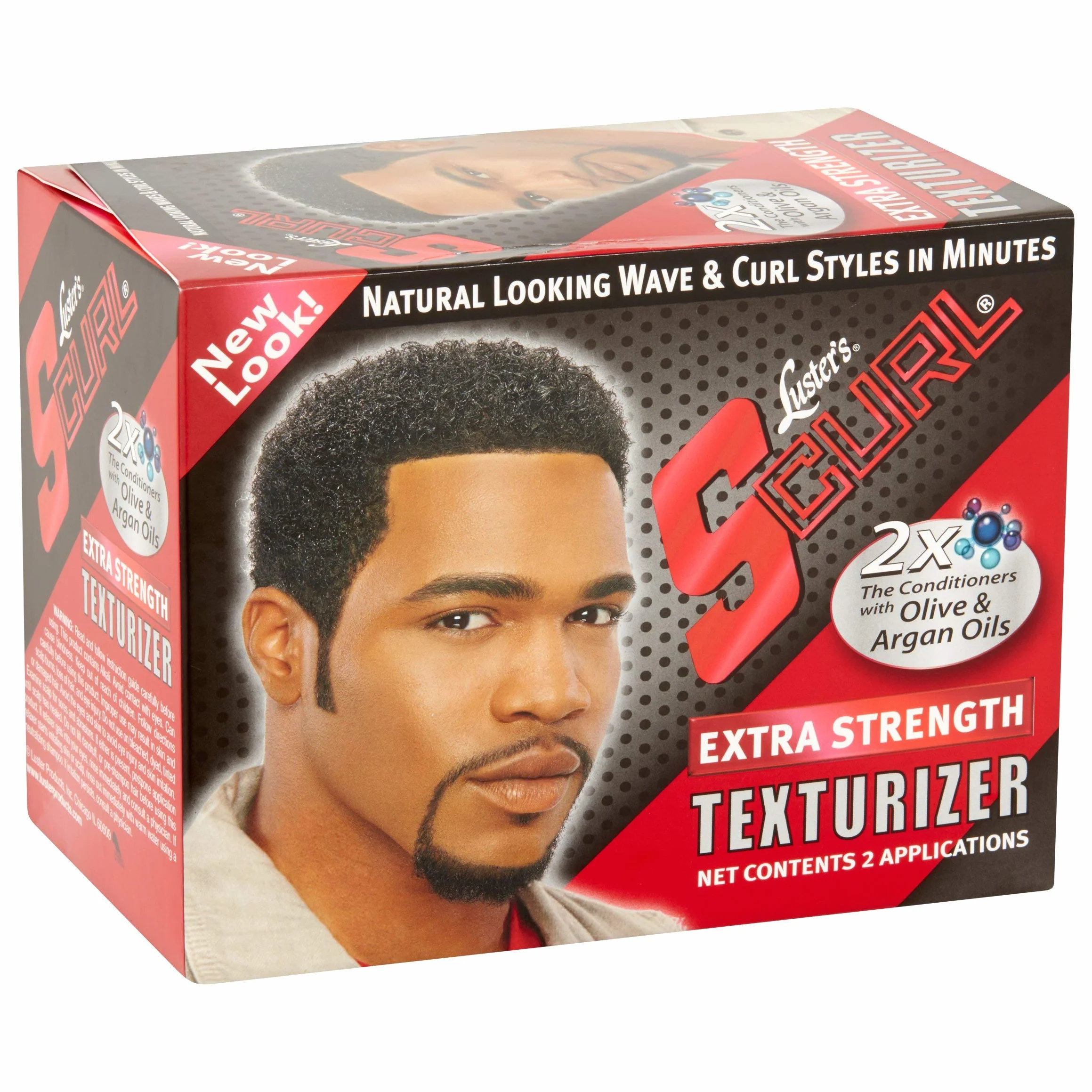 Lusters Scurl Texturiseur extra fort – Aspect naturel ondulé et coiffage