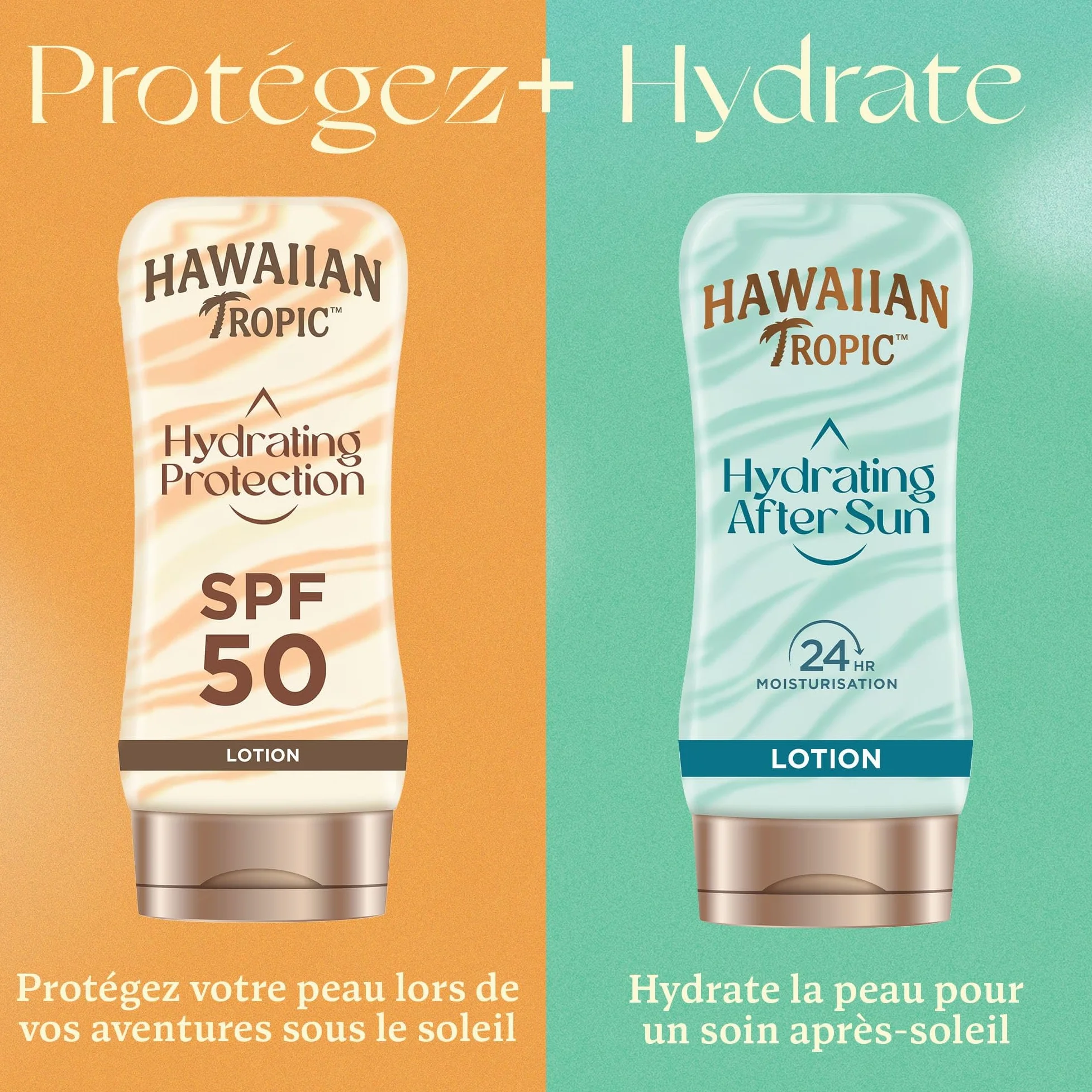 HAWAIIAN Tropic Hydrating Protection Lotion Solaire SPF 50 180ml