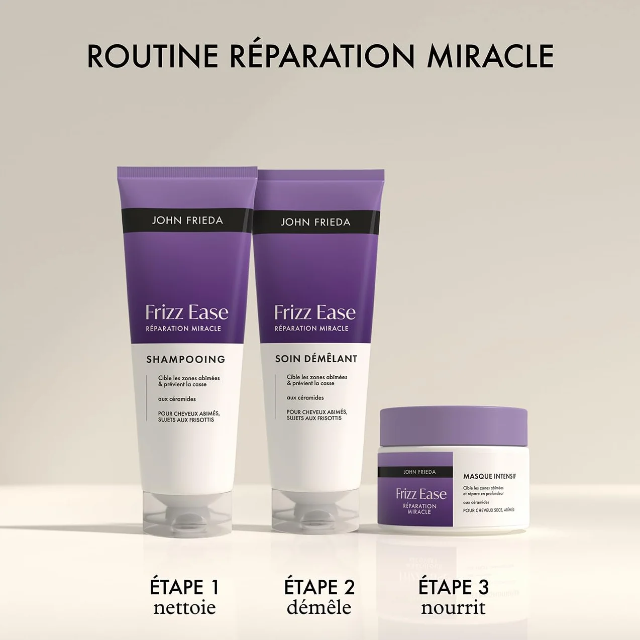 Frizz Ease Masque Intensif Réparation Miracle 250ml